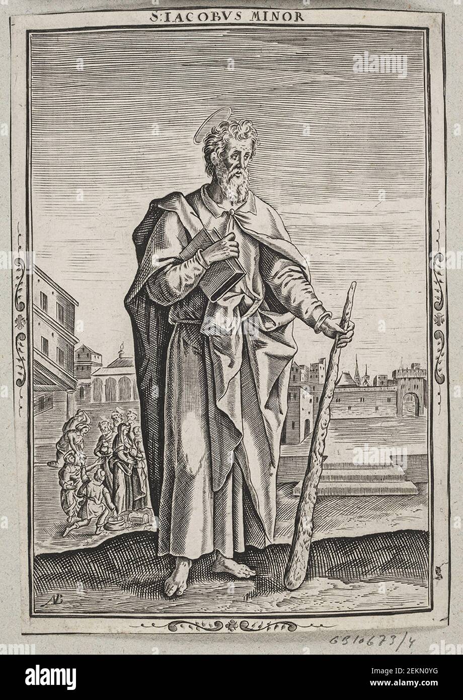 Nicolaes de Bruun (1571-1656), Sankt Jakob der Jüngere, UM 1600 Stockfoto