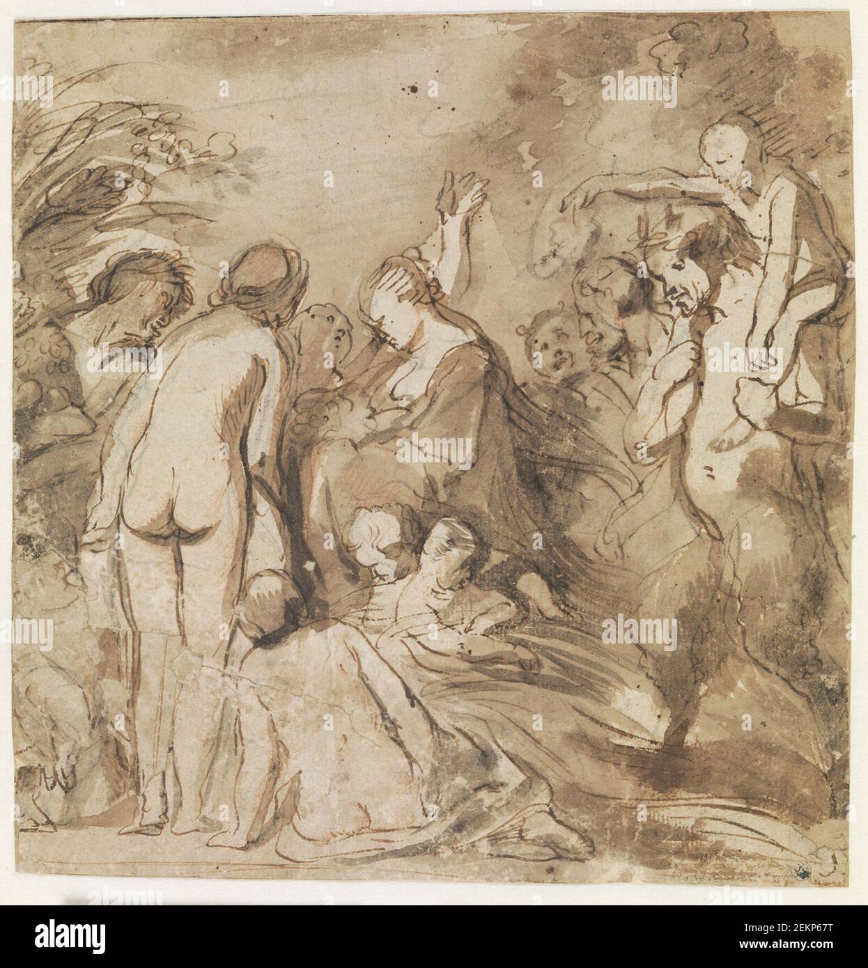 Jacob Jordaens (1593-1678), Allegorie auf Fruchtbarkeit, um 1623 Stockfoto
