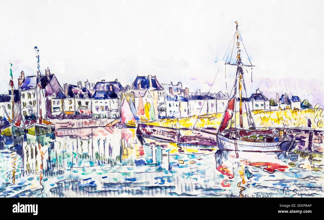 Le Croisic von Paul Signac Stockfoto