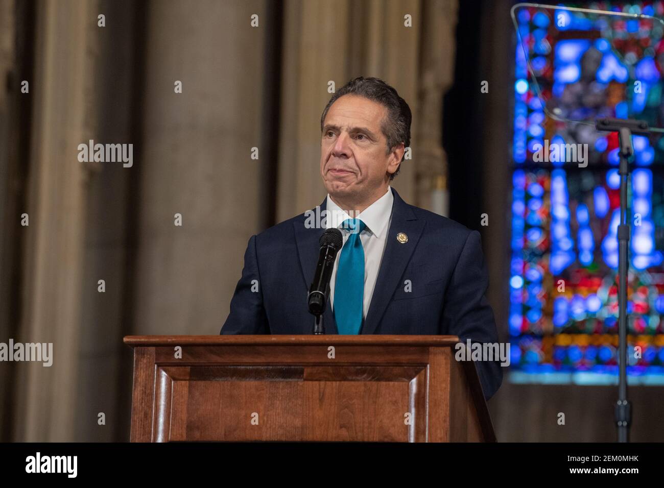 New York Gouverneur Andrew Cuomo schwört, dass New York einen besseren
