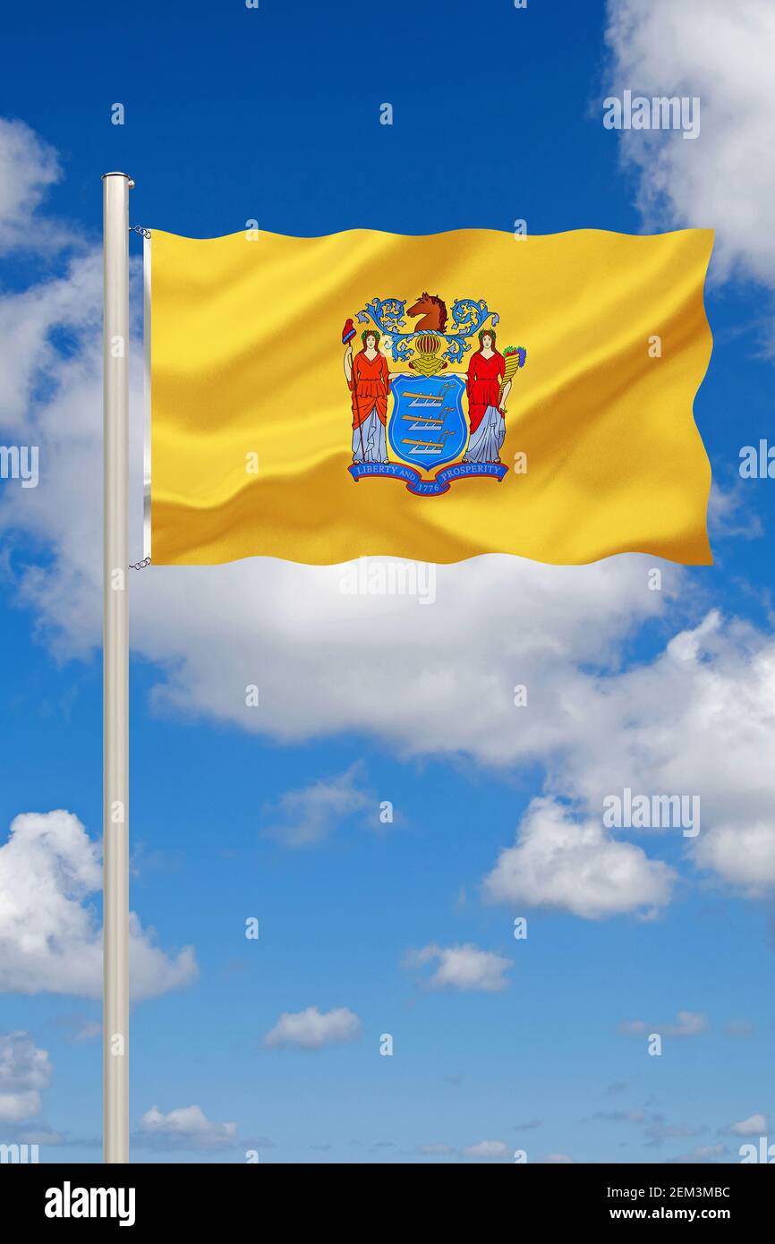 Flagge von new jersey Fotos und Bildmaterial in hoher Auflösung Alamy