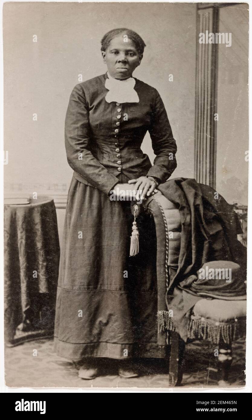 Harriet Tubman (1820-1913), Abolitionist, US Anti Slavery Bewegung, Portraitaufnahme von Harvey B. Lindsley, um 1890 Stockfoto