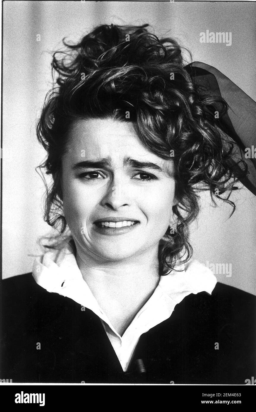 Helena Bonham Carter das neue Gesicht von Yardley Stockfoto