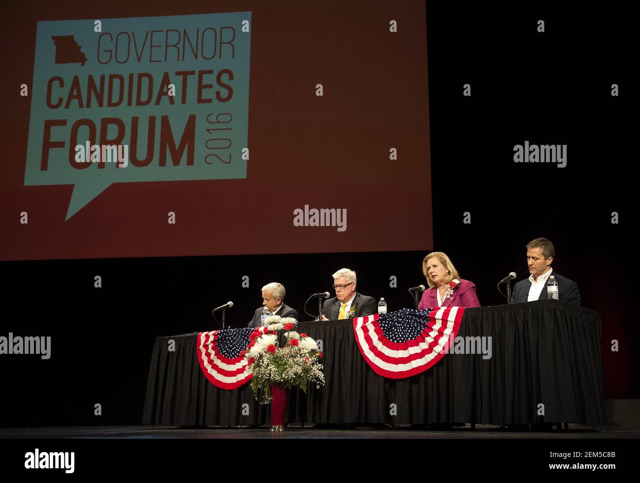 Missouri GOP Gouverneur Kandidaten Forum 2016 Stockfoto