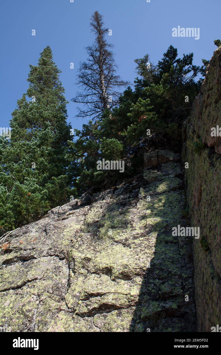 Wunderschöne Landschaft im Rocky Mountain National Park in Colorado Stockfoto