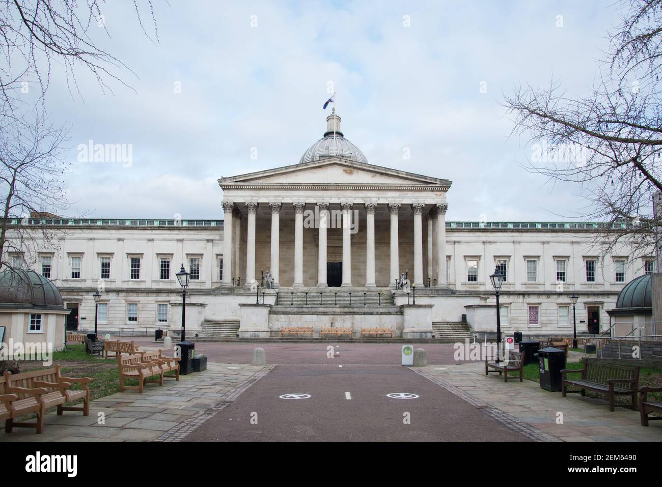 UCL University College London Wilkins Building Stockfoto