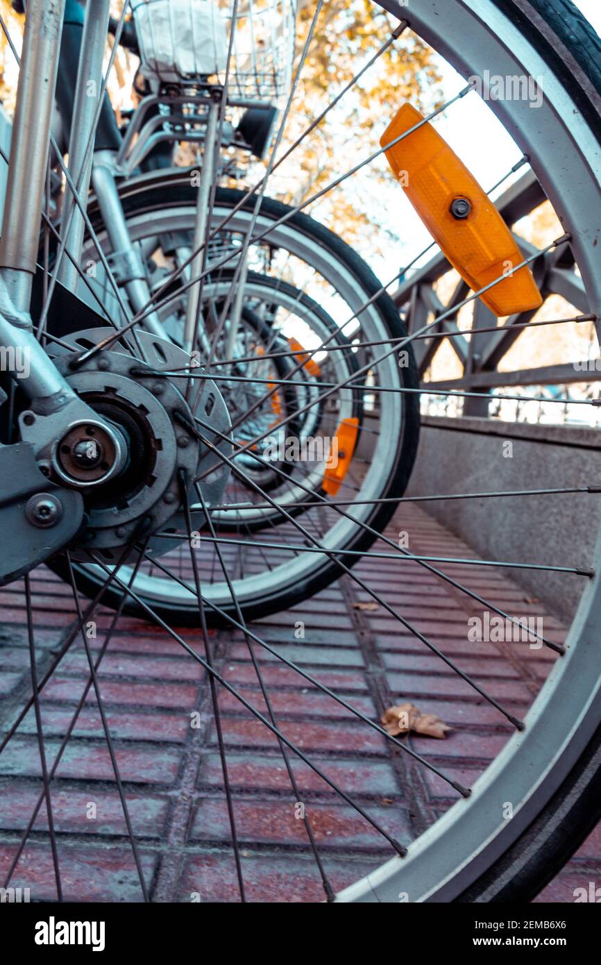 Fahrräder Stockfoto