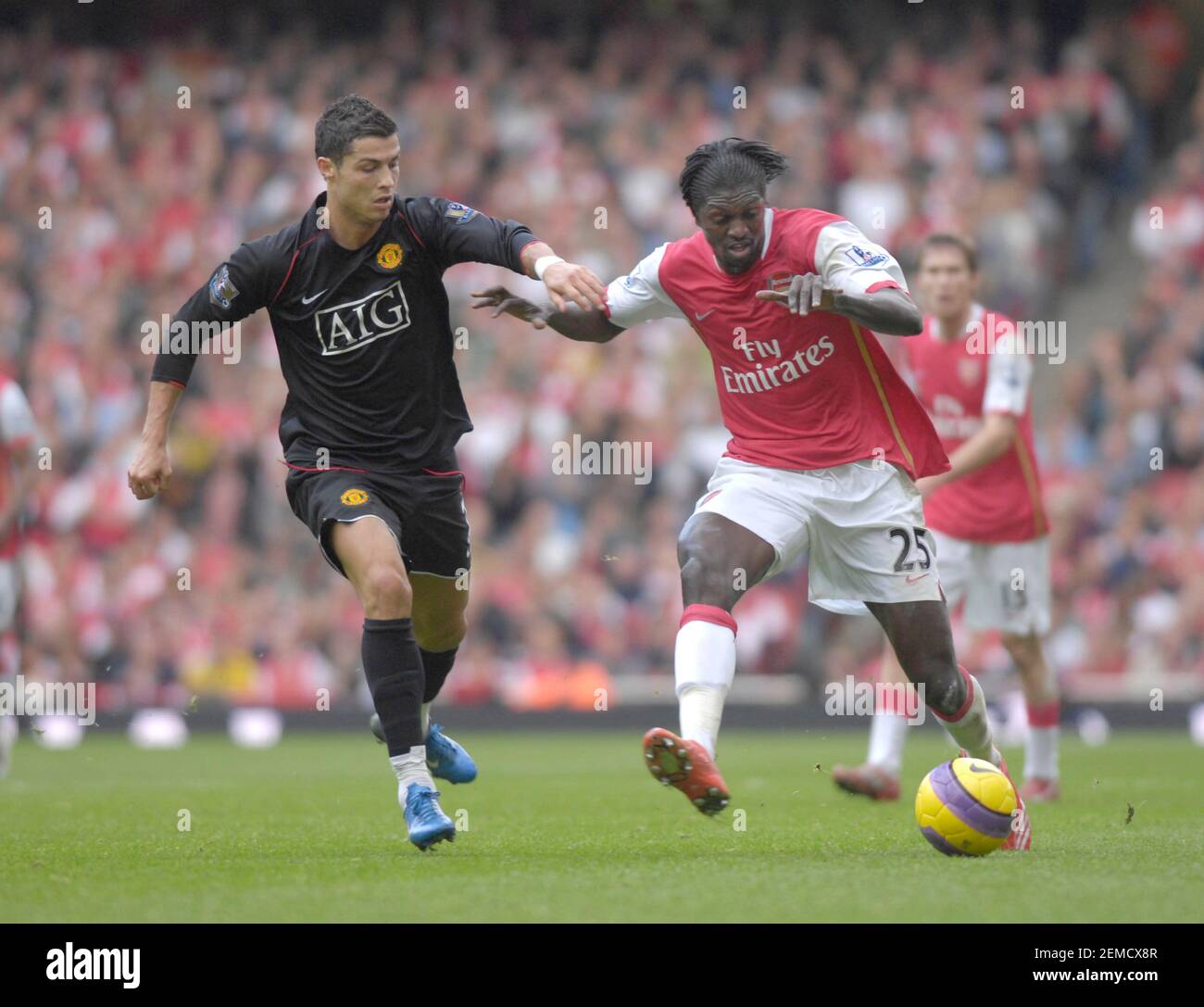 ARSENAL V MAN UTD. 3/11/2007. BILD DAVID ASHDOWN Stockfoto