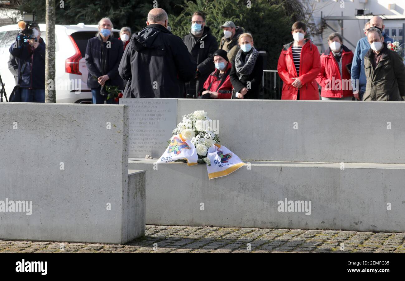 Rostock, Deutschland. Februar 2021, 25th. Mehmet Turgut, der vor 17