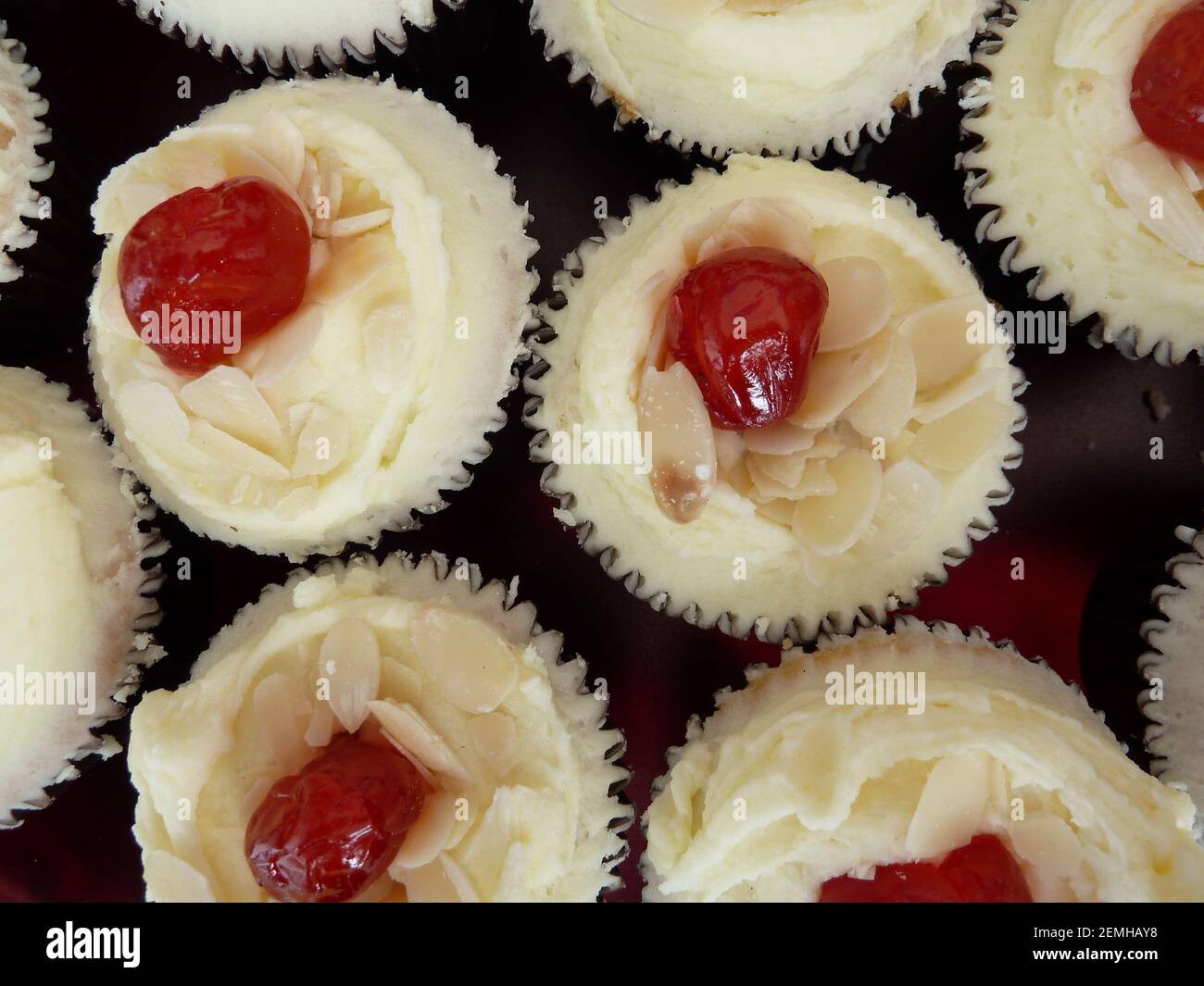 Kirsch Kuchen Stockfoto