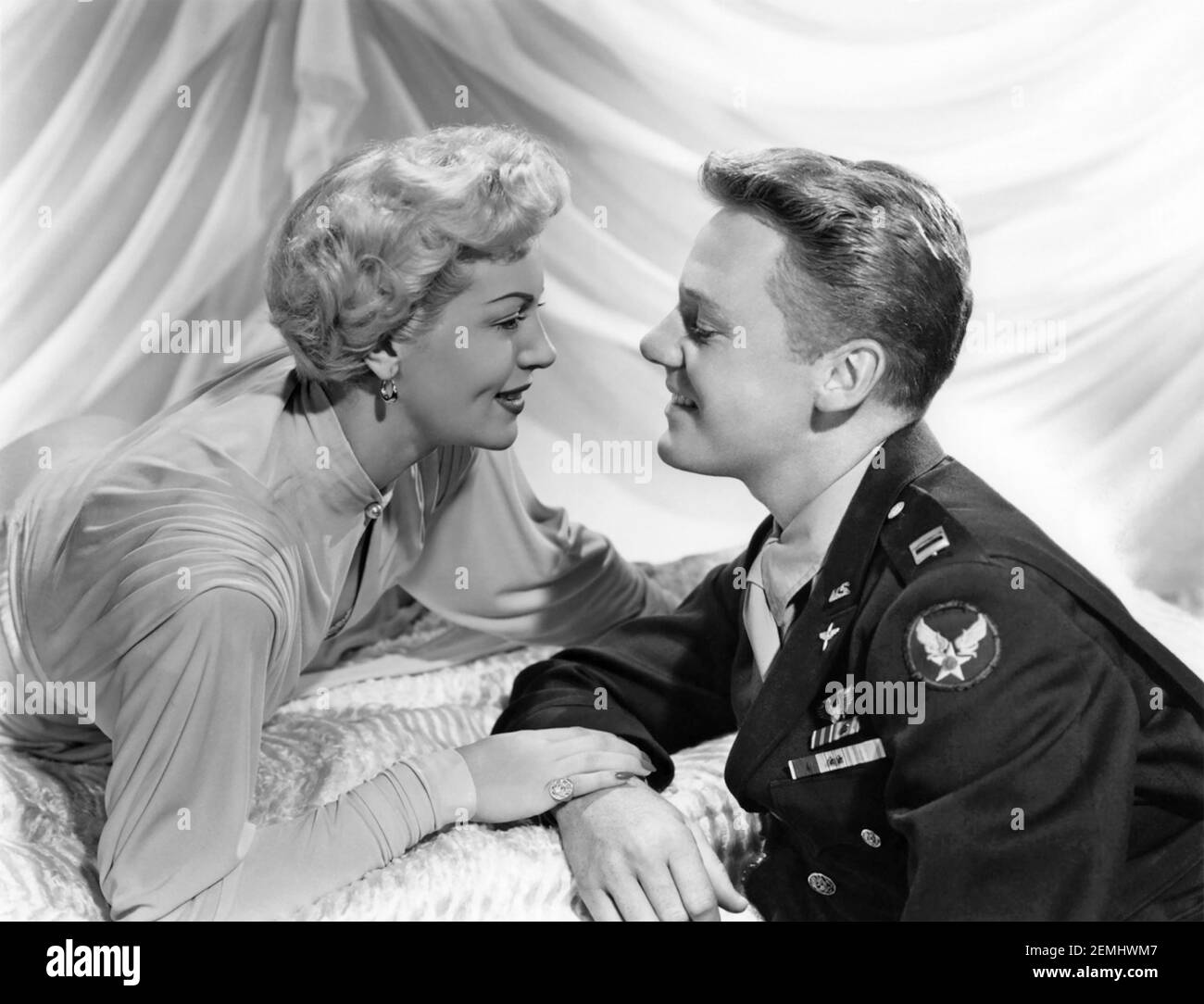 WOCHENENDE IM WALDORF 1945 MGM Fillm mit Lana Turner Und Van Johnson Stockfoto
