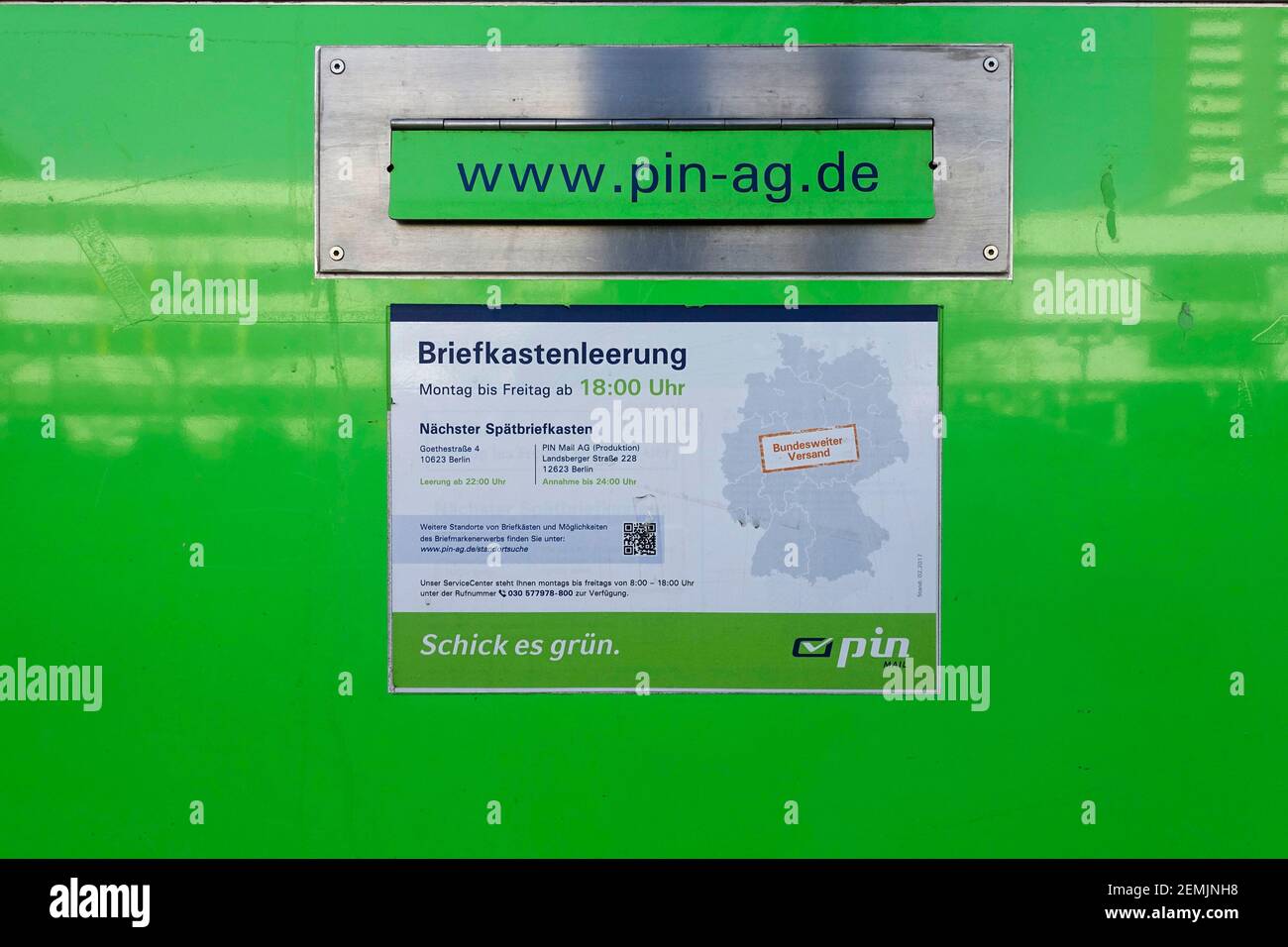 PIN-AG in Berlin Stockfoto