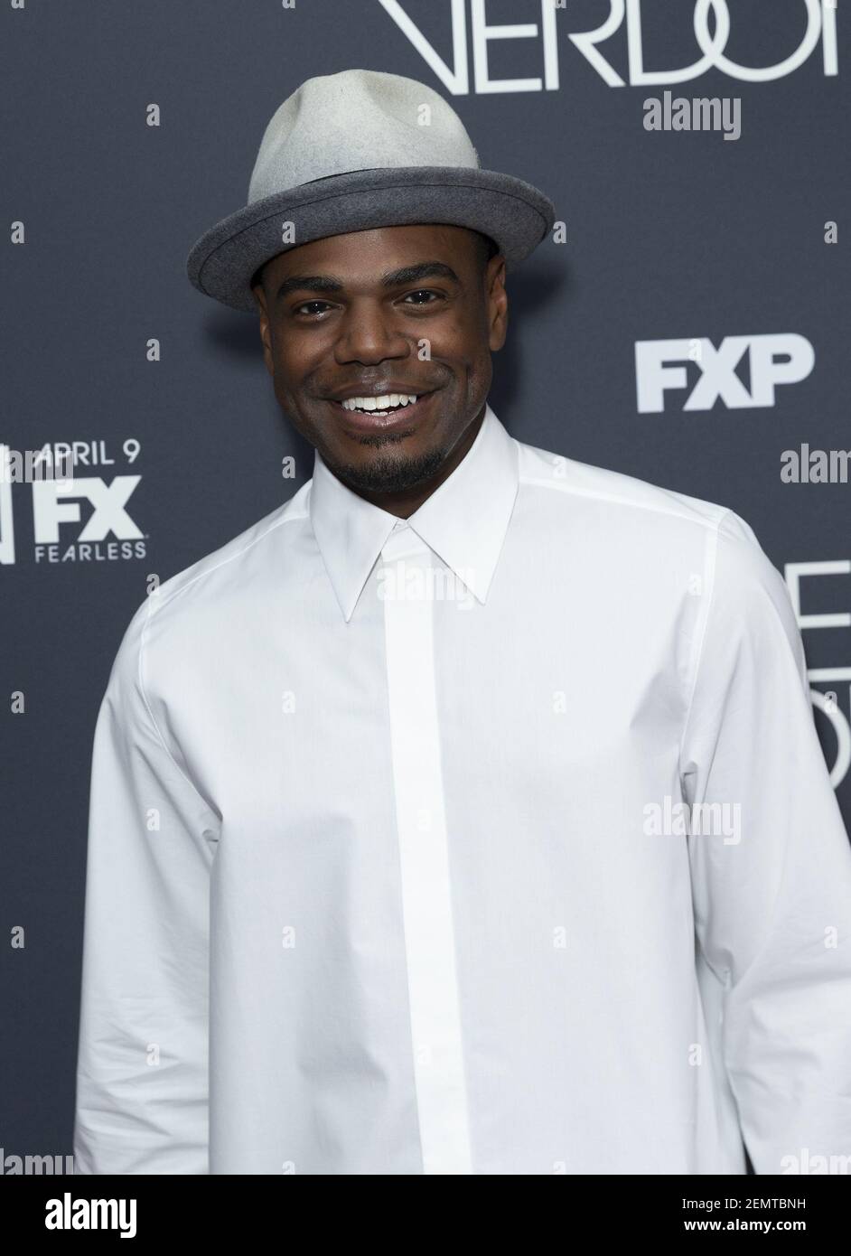 Ahmad Simmons besucht am 8. April 2019 die Premiere Fosse/Verdon von FX Network im Gerald Schoenfeld Theater in New York, NY. (Foto von Lev Radin / Pacific Press/Sipa USA) Stockfoto