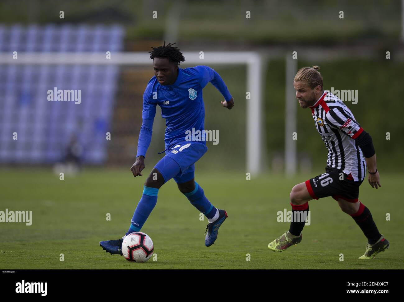 Vila Nova De Gaia 04 23 2019 Fc Porto B Erhielt Heute Nachmittag Die Varzim Sc Im Stadion Jorge Sampaio Im Spiel Des 31st Tages Der Ii Liga 2018 19 Madi Nelson Agra Pedro