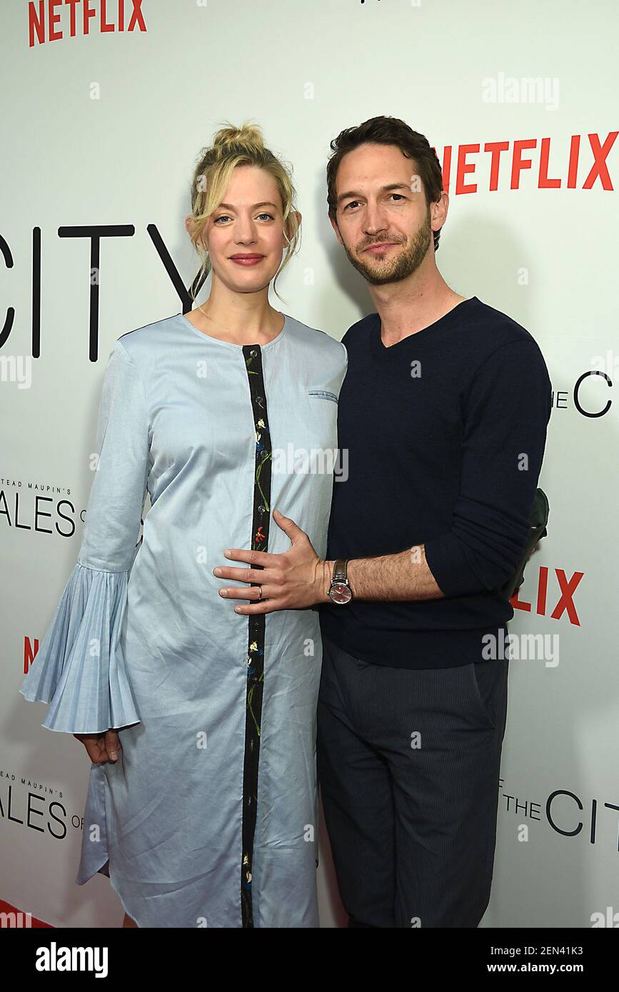 Schauspieler Benjamin Thys und Ehefrau Brenna Palughi besuchen Armistead Maupins 'Tales of the City' New York City Premiere am 3. Juni 2019 im Metrograph in New York, New York, USA. Die Show wird am Netflix.com sein. Robin Platzer/Twin Images/SIPA USA Stockfoto