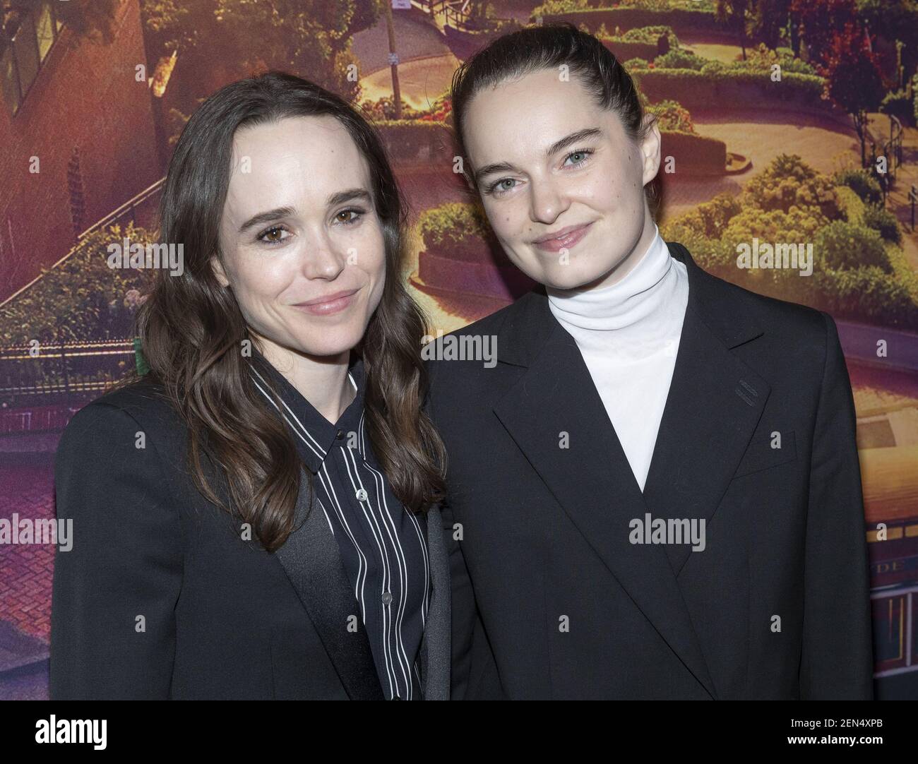 Ellen Page und Emma Portner besuchen Tales of the City New York Premiere bei Metrograph (Foto von Lev Radin / Pacific Press/Sipa USA) Stockfoto