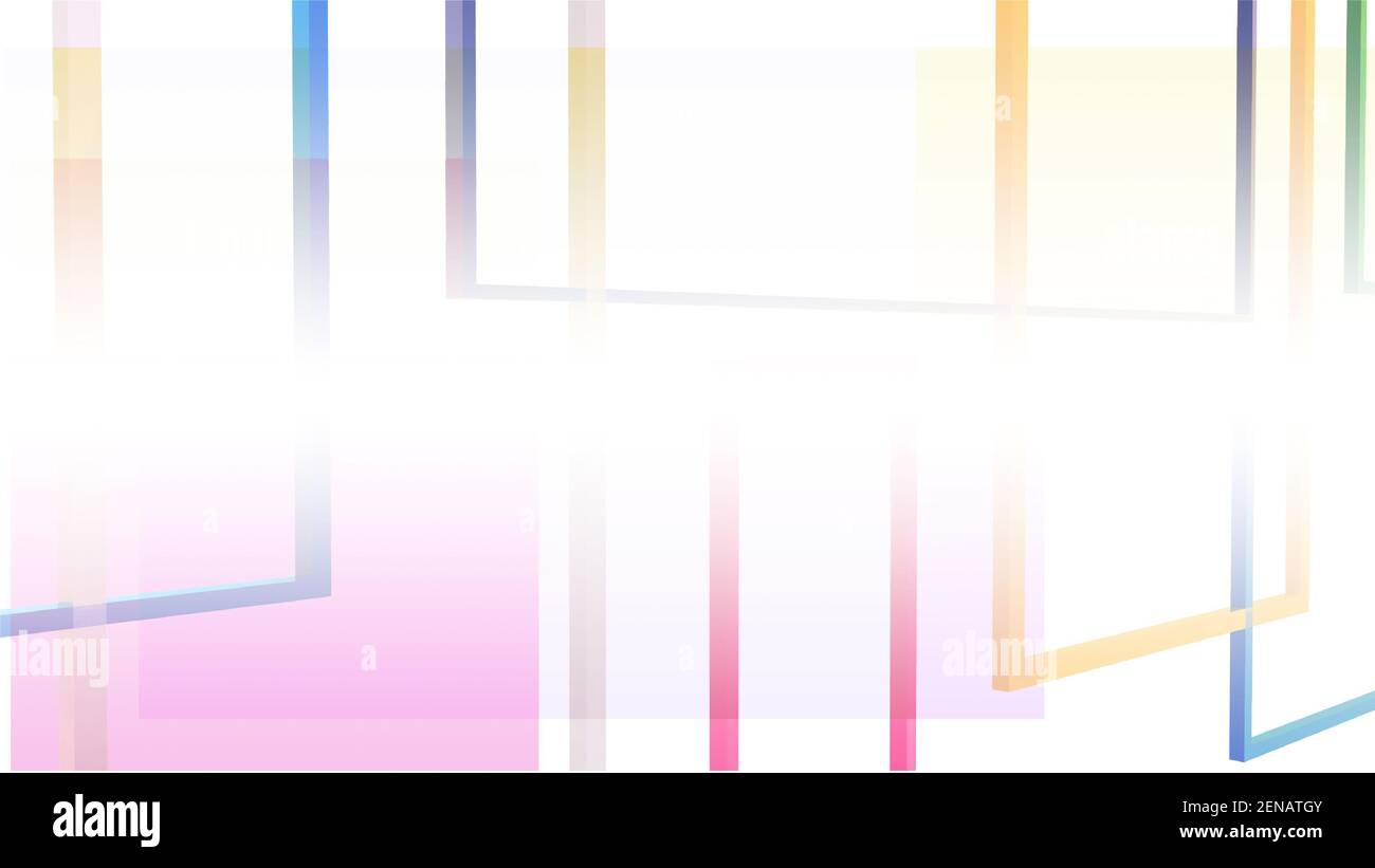 Abstrakter Hintergrund mit bunten Linien und Licht Stockfoto