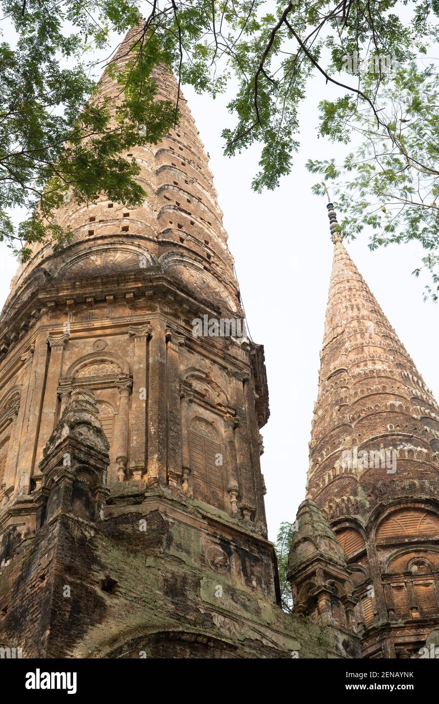 Historische Fundstelle in Bangladesch Stockfoto