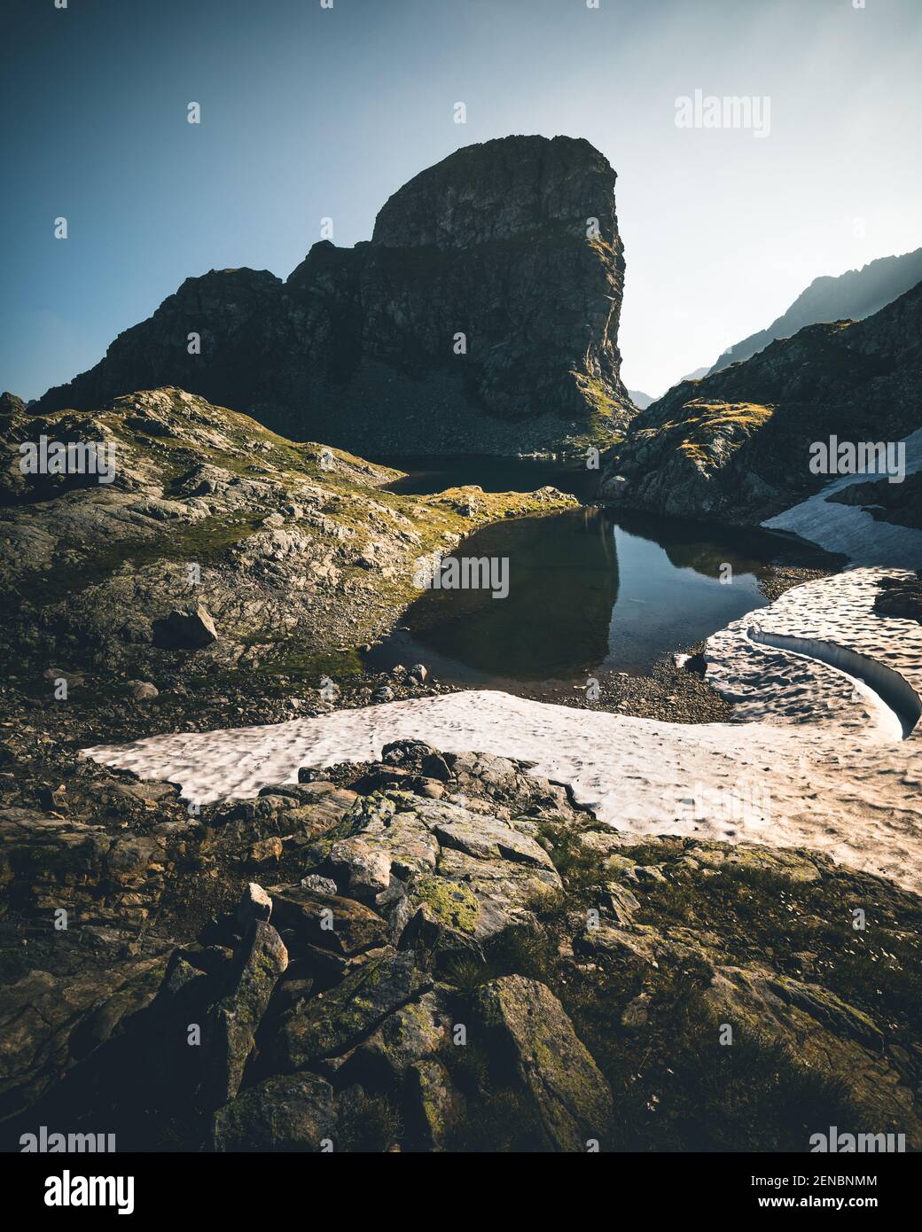 see am klafferkessel in den österreichischen alpen - schladming Stockfoto