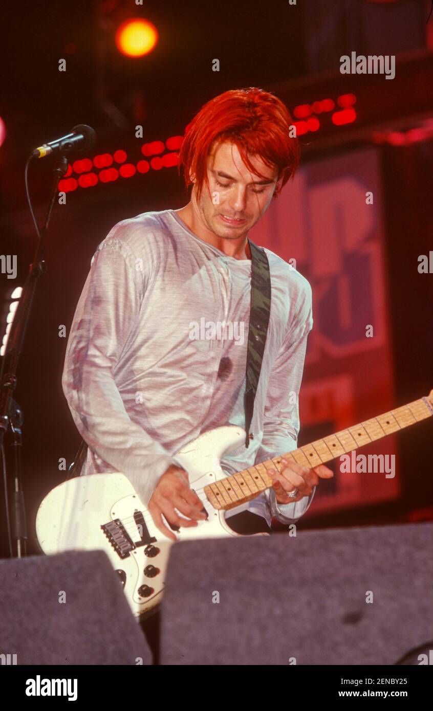 Bush beim Netaid Konzert Wembley Stadium, 9th. Oktober 1999, London, England, Vereinigtes Königreich. Stockfoto