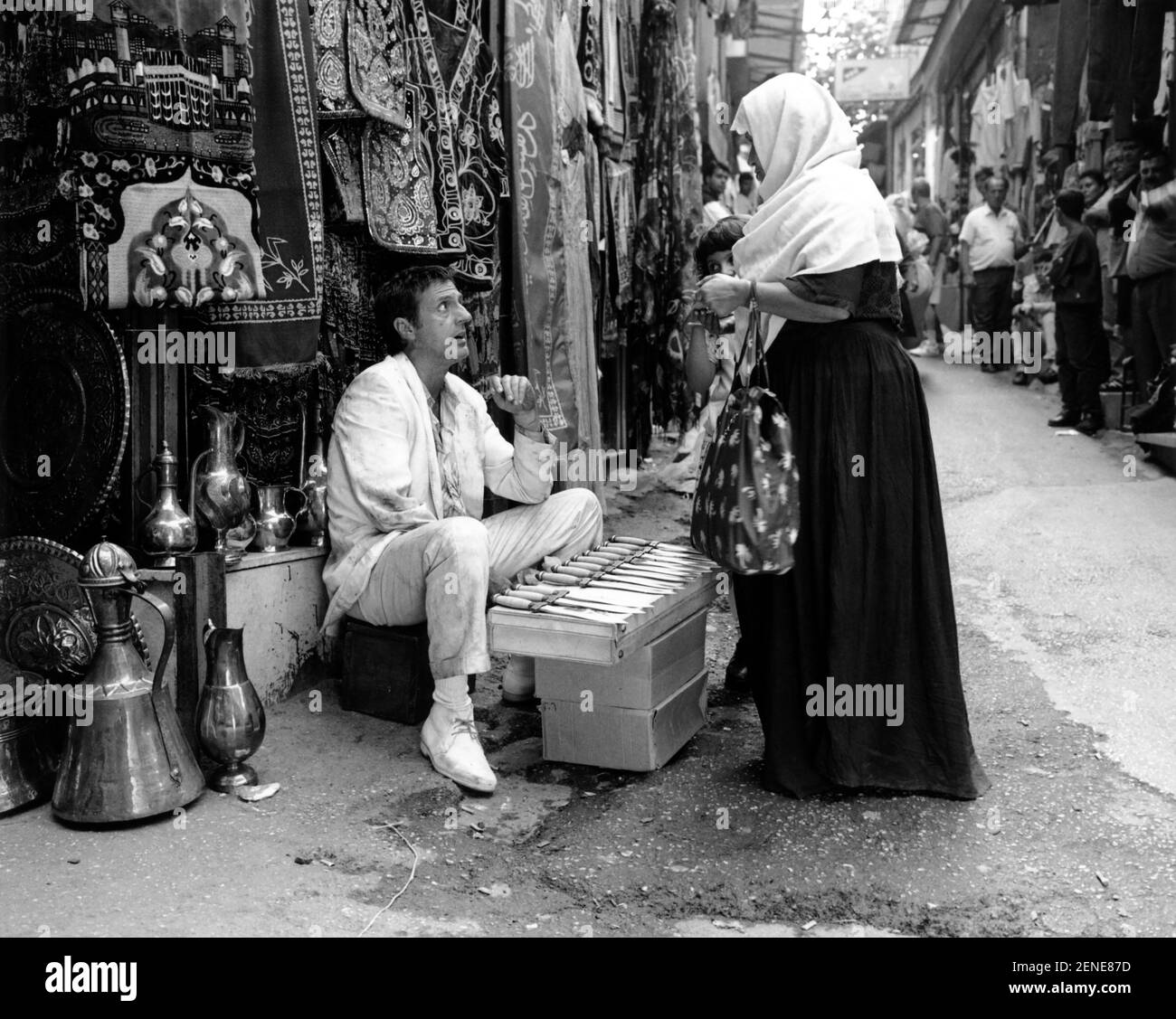 La Fille sur le Pont Jahr : 1999 Frankreich Regie : Patrice Leconte Daniel Auteuil Stockfoto