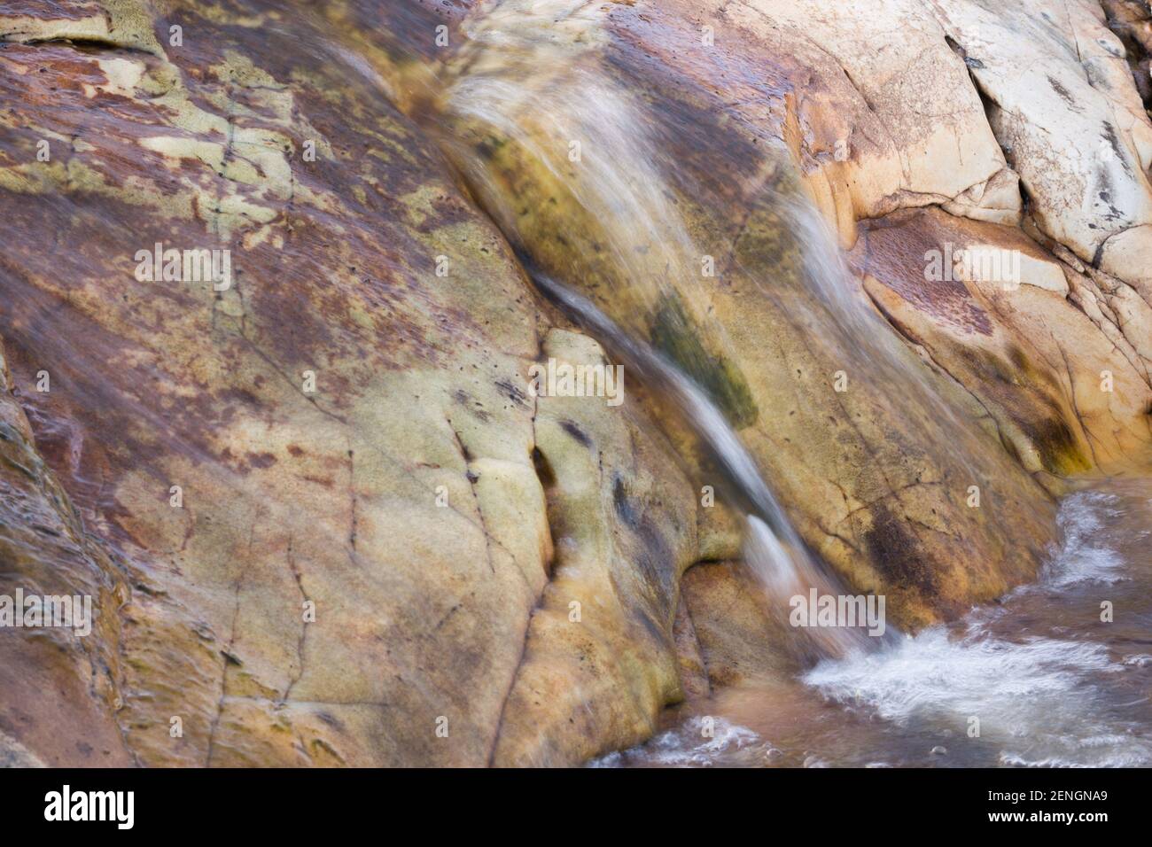 Weichwasseraufnahme in der Nähe von Botumirim in Minas Gerais, Brasilien Stockfoto