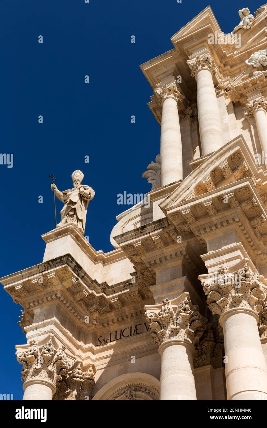 Der Dom, in Piazza del Duomo, EINE barocke Kirche Stockfoto