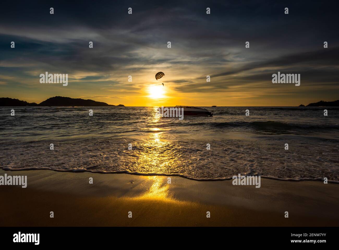 Patong Beach Phuket Thailand Stockfoto