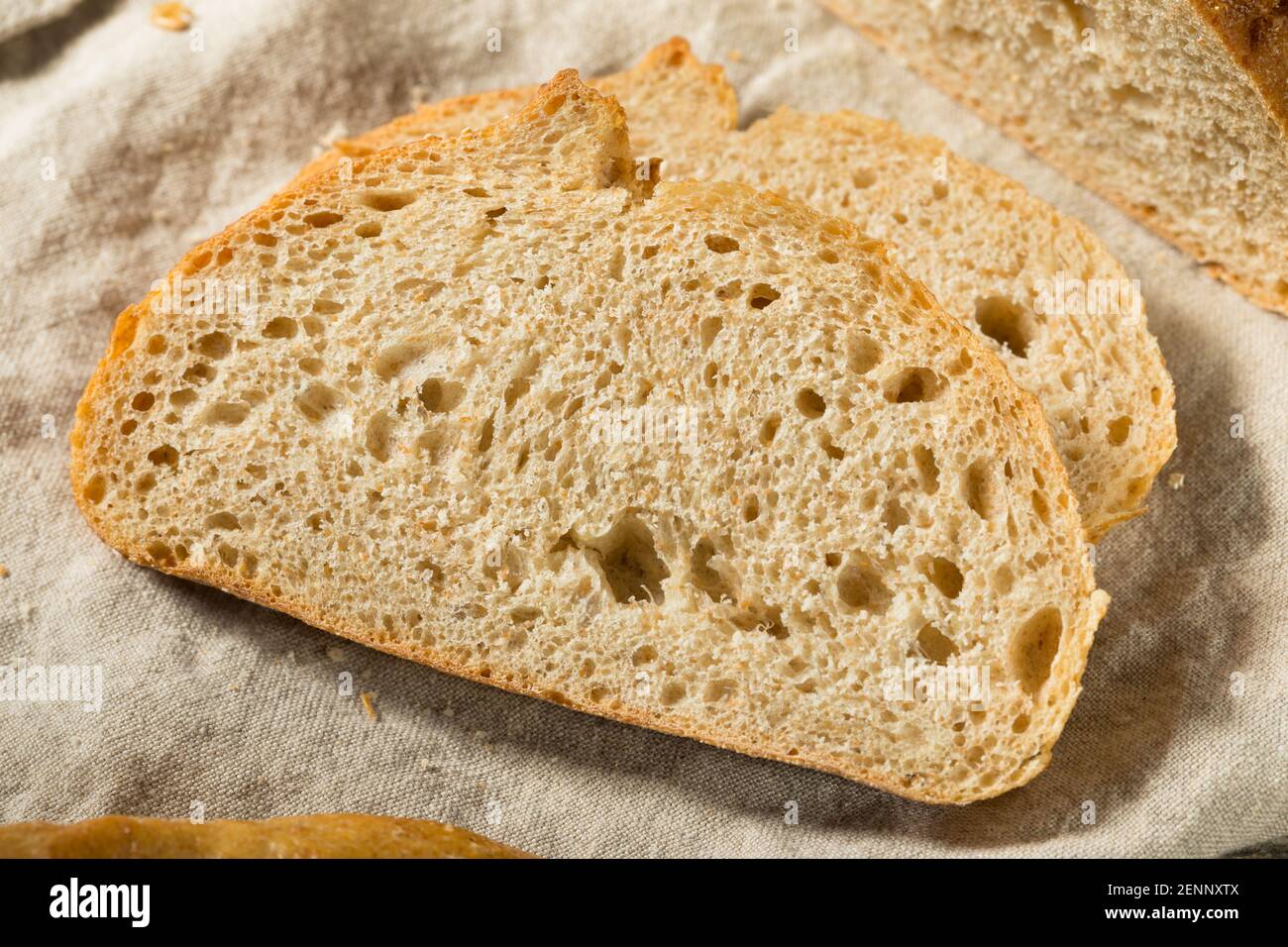 Bio Vollkornbrot Brot Loaf bereit zu essen Stockfoto