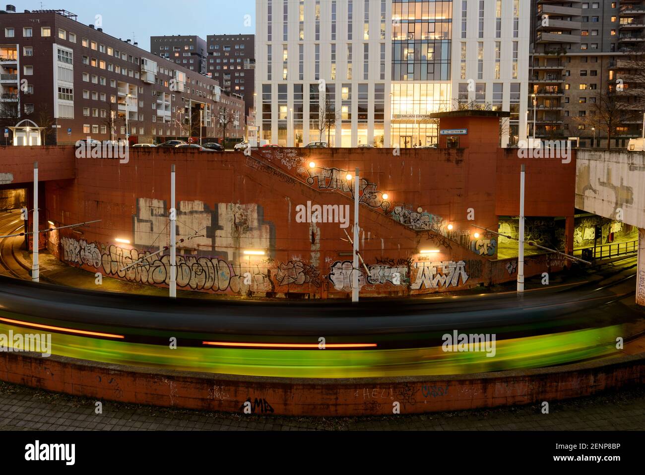 Mailand, Stadtteil Bicocca Stockfoto