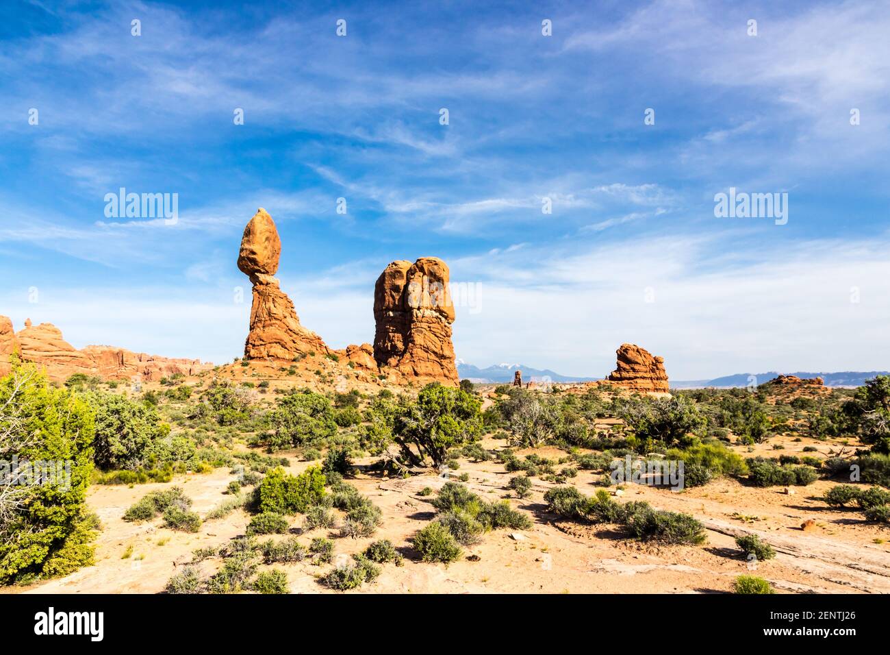 Arches-Nationalpark in der Nähe von Moab, Utah Stockfoto