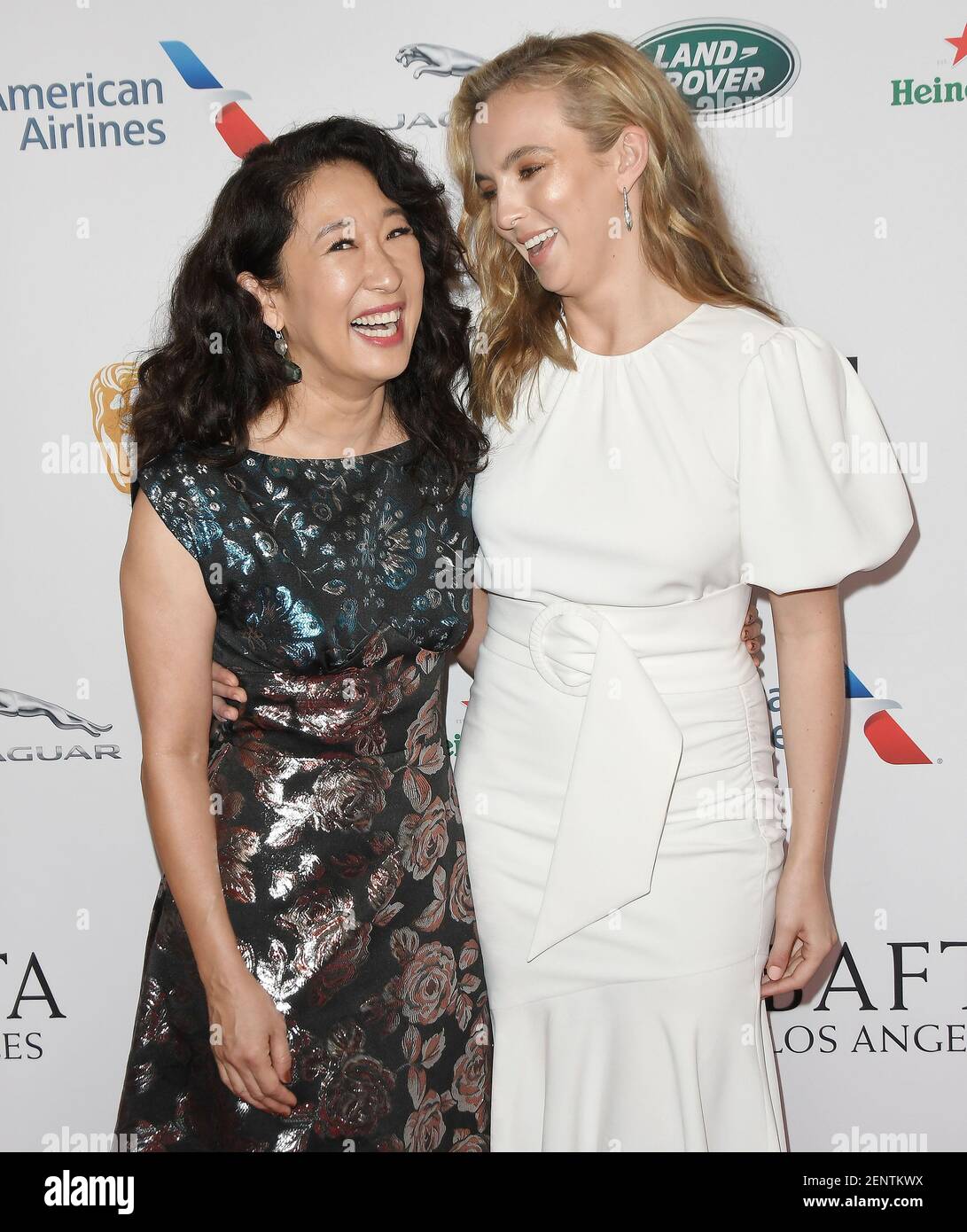 L R Sandra Oh Und Jodie Comer Bei Der Bafta Los Angeles Bbc America Tv Tea Party 2019 Die Am Samstag Den 21 September 2019 Im Beverly Hilton In Beverly Hills Ca