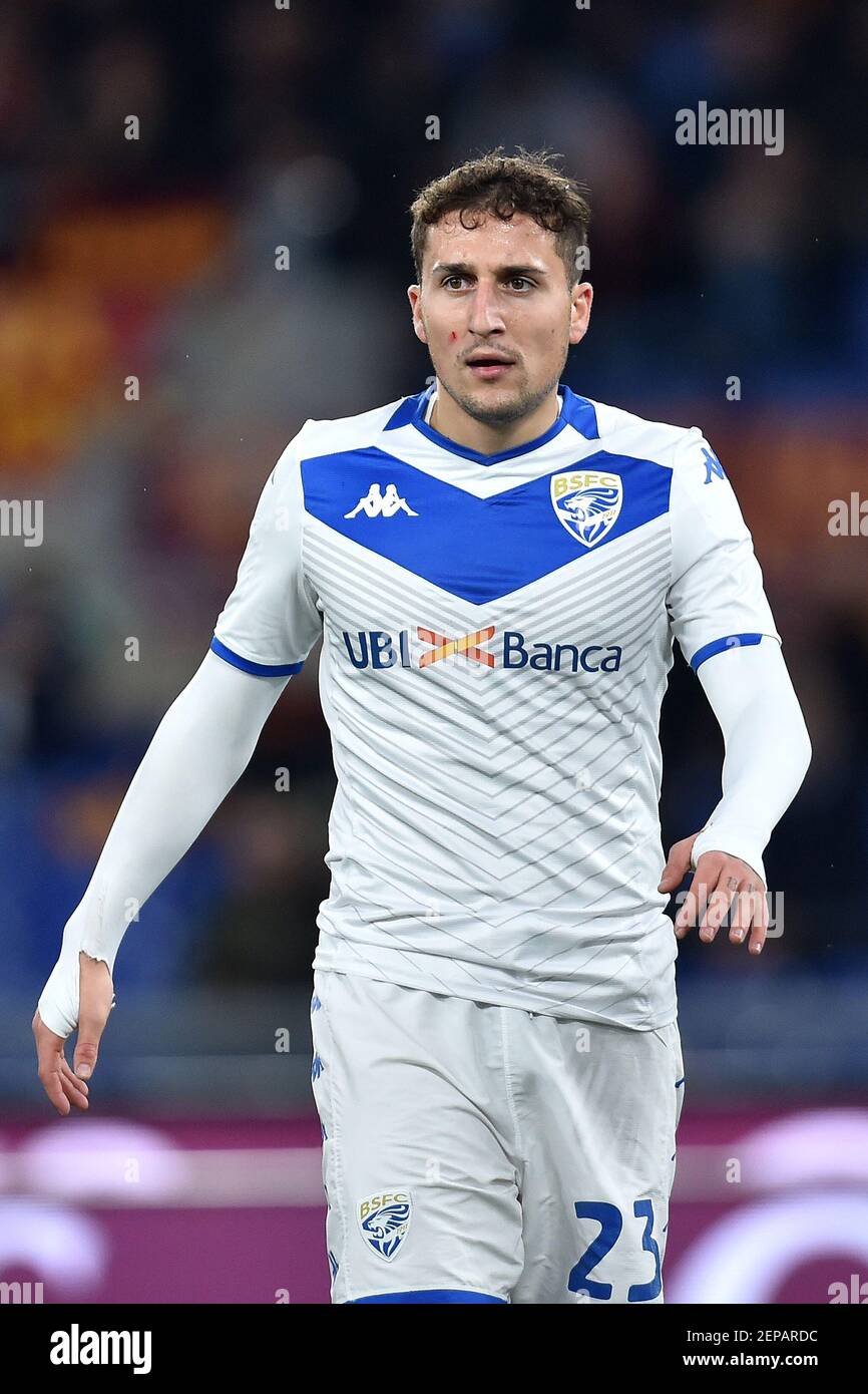Leonardo Morosini aus Brescia Calcio Roma 24-11-2019 Stadio Olimpico Fußball Serie A 2019/2020 AS Roma - Brescia Calcio Foto Andrea Staccioli/Insidefoto/Sipa USA Stockfoto