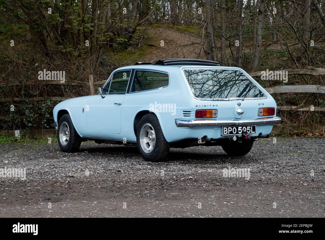 1973 Scimitar GTE klassischer britischer Sportwagen Stockfoto