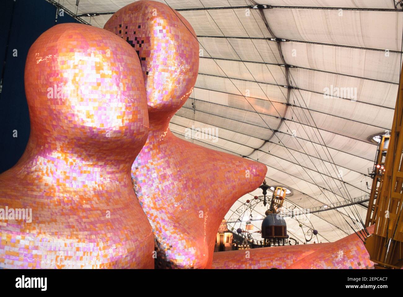 Die Body Zone Ausstellung im Millennium Dome, Greenwich, London, England - 27. November 2000 Stockfoto Die Body Zone Ausstellung im Millennium Dome, Greenwich, London, England - 27. November 2000 Stockfoto