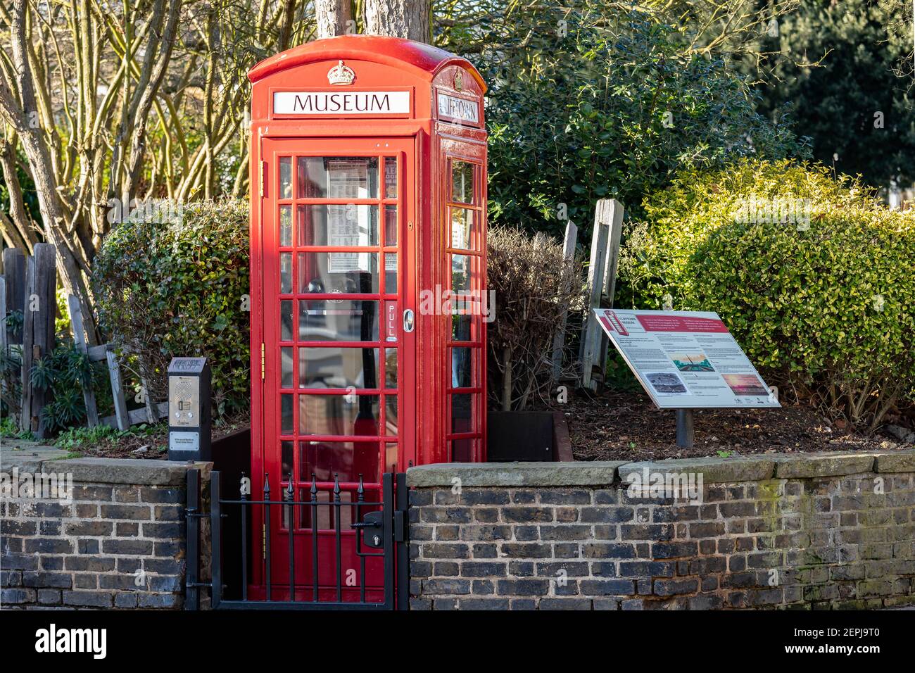 SOUTHEND-ON-SEA, ESSEX, Großbritannien - 22. JANUAR 2021: Clifftown Museum an der Ecke von Capel Terrace und Alexandra Road im Clifftown Conservation Area Stockfoto