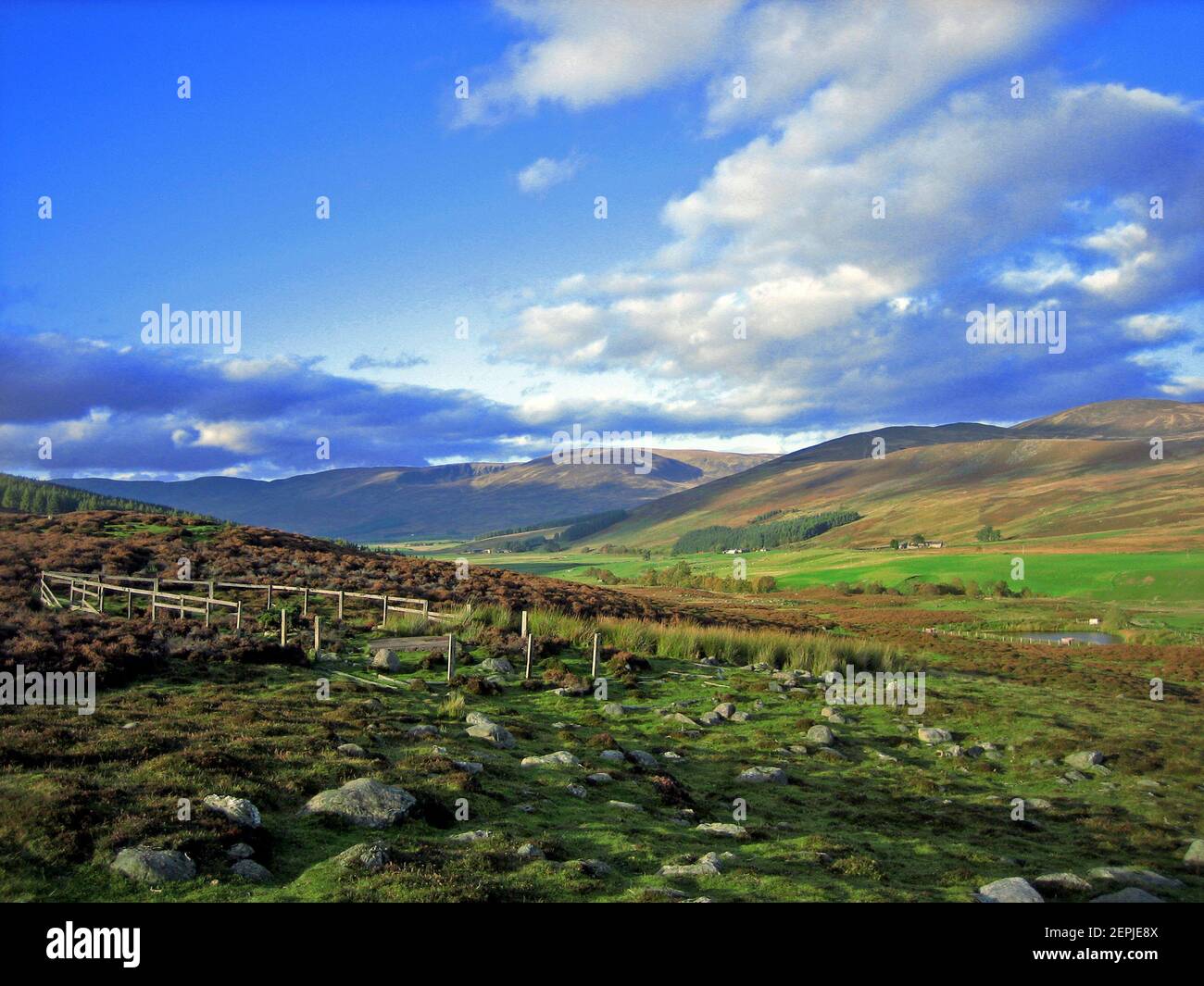 Glen Clova, Angus, Schottland Stockfoto