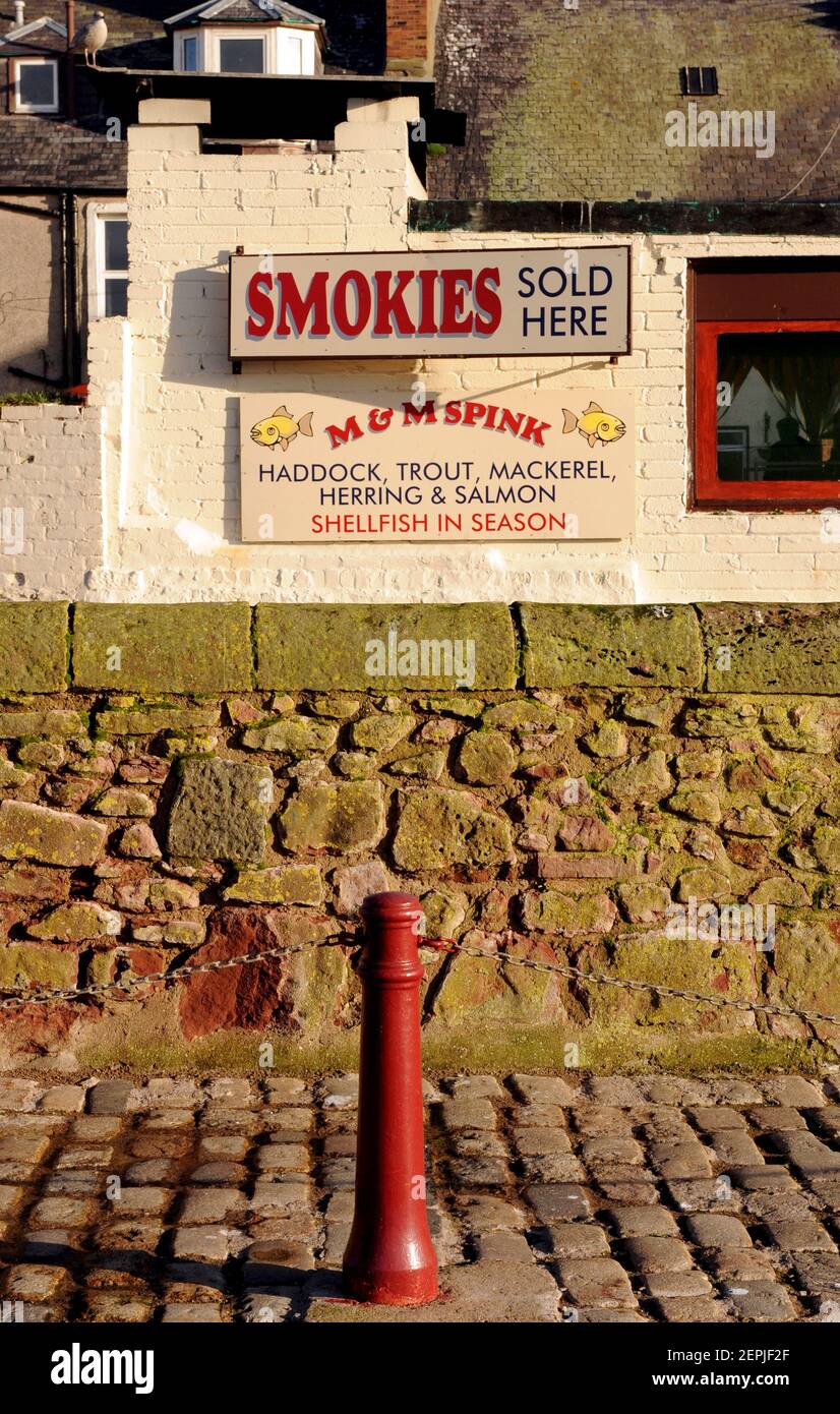Arbroath Smokies,, Angus, Schottland Stockfoto