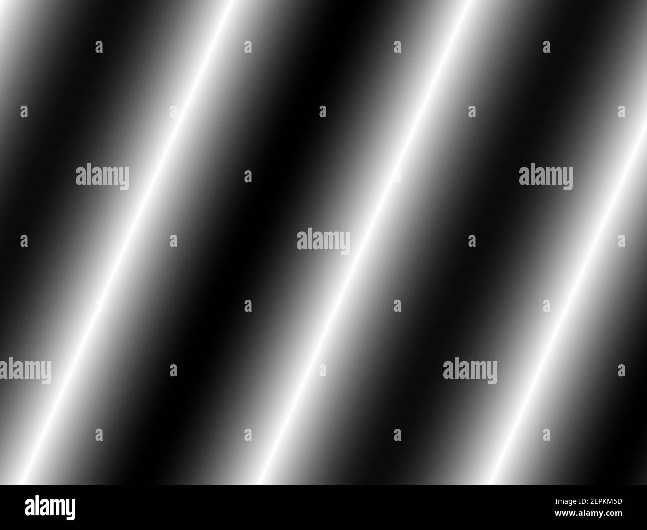 Abstrakte Werbung, schwarz-weiß Diagonale metallisch glänzend geometrisch dynamische moderne Muster Stockfoto