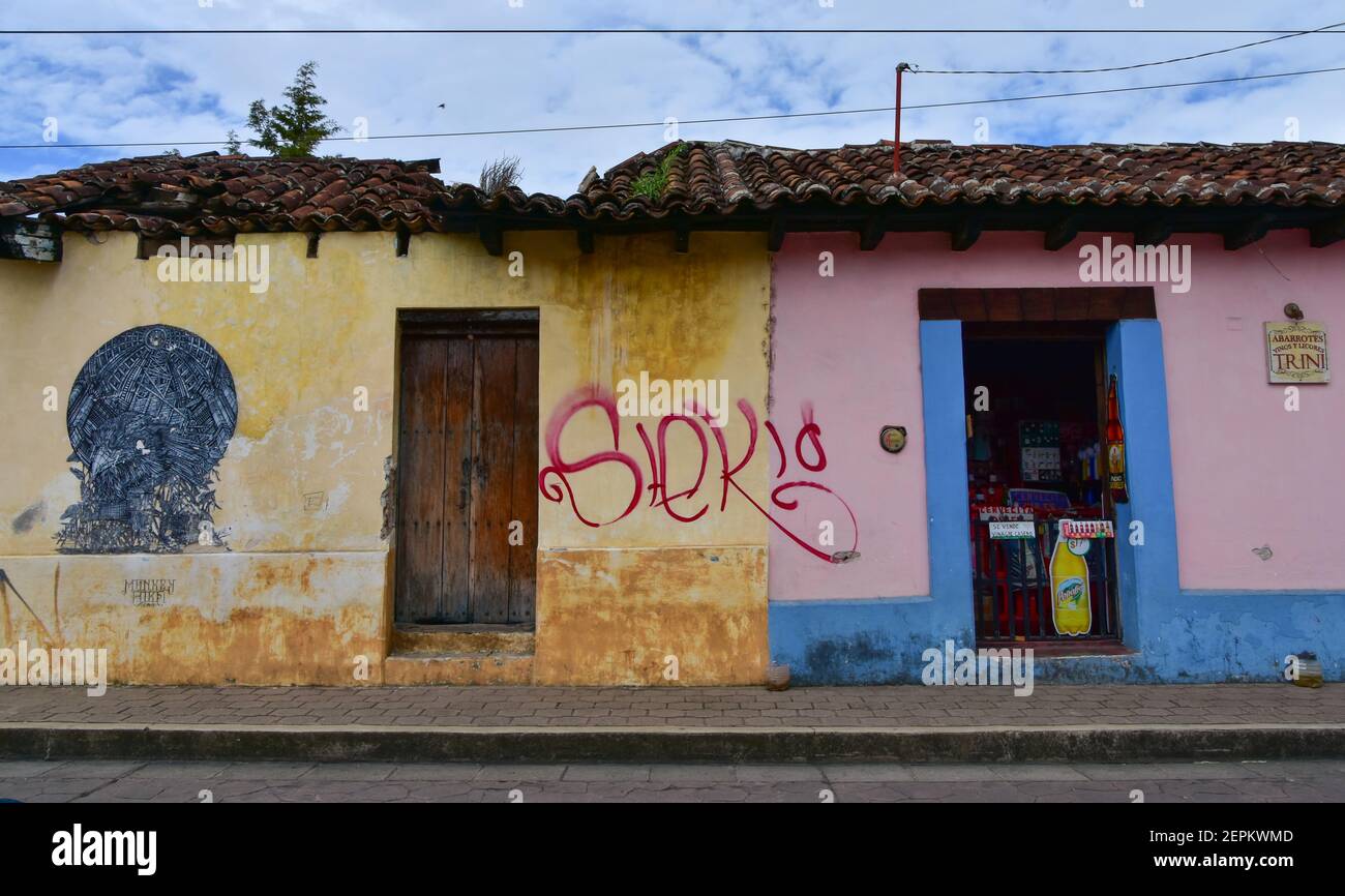 San Cristóbal de las Casas ist eine Stadt und Gemeinde in der Region Central Highlands des Bundesstaates Chiapas, Mexiko Stockfoto