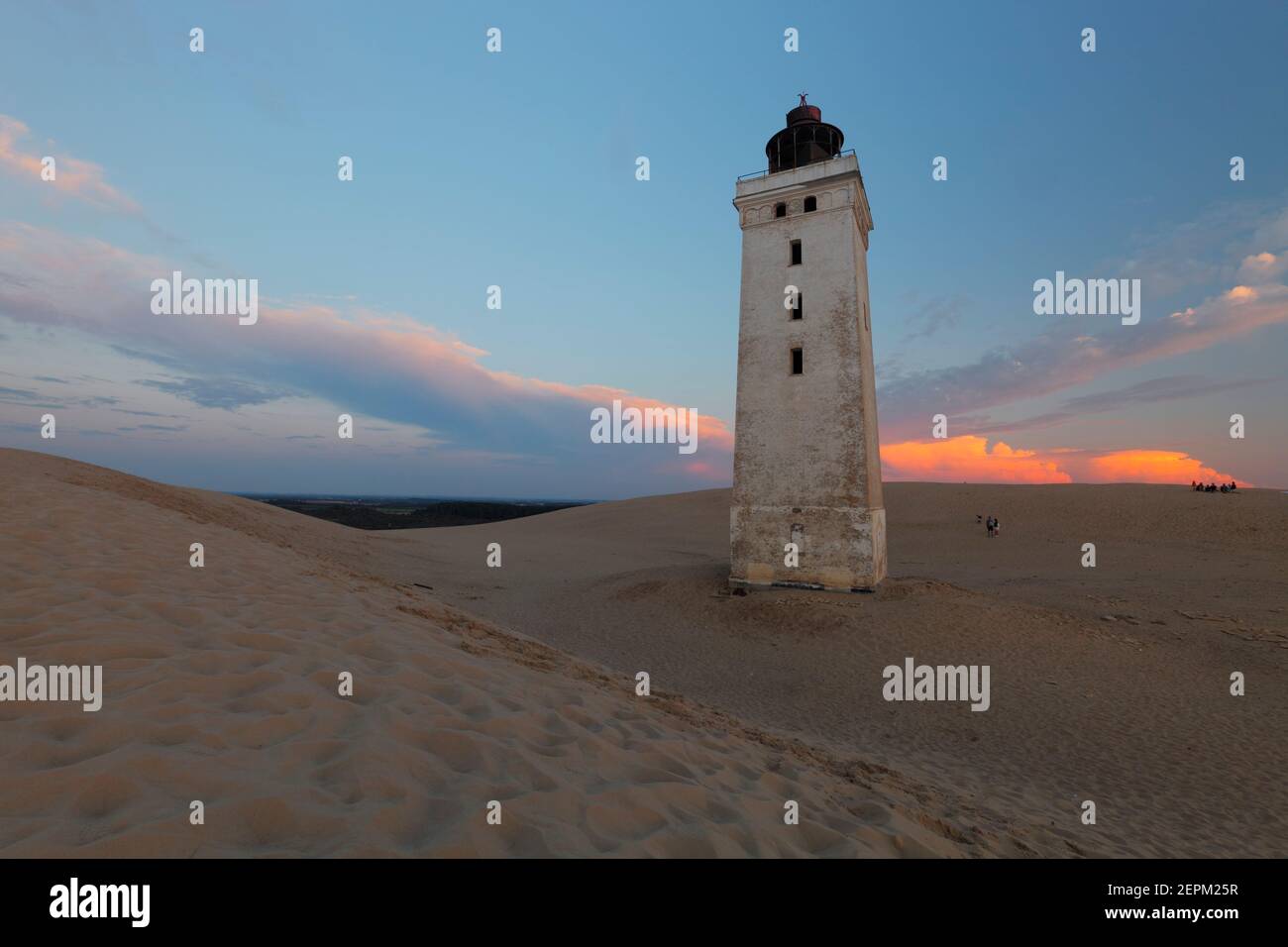 Rubjerg Knude Fyr, Dänemark; Rubjerg Knude Leuchtturm an der Jammerbugten Küste; Dänemark Stockfoto