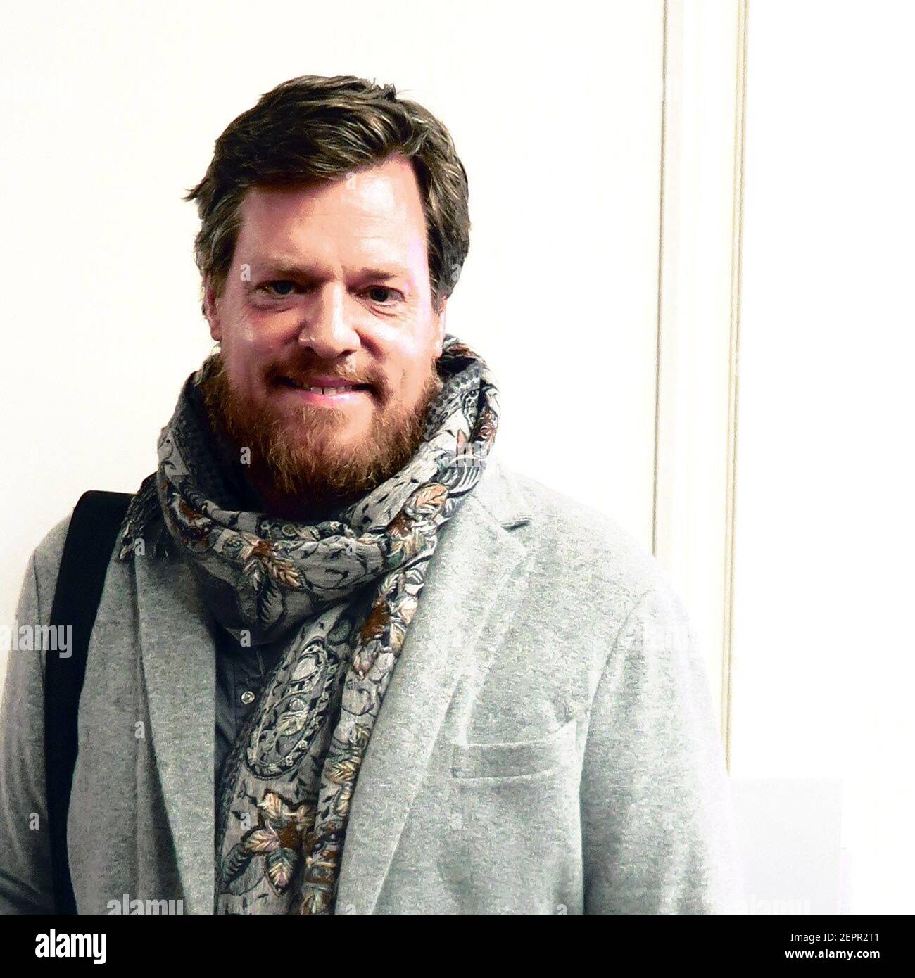 Berlin, Deutschland. Januar 2018, 15th. Oliver Reichert, CEO der Birkenstock Group, nahm am 15. Januar 2018 auf der Zeit- und Vogue-Konferenz "The Relevance of Fashion" im Kronprinzenpalais in Berlin Mitte Teil. © VON XAMAX Credit: XAMAX/dpa/Alamy Live News Stockfoto