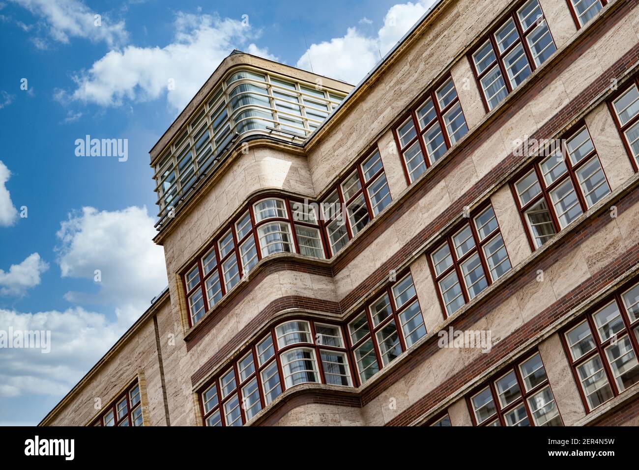 Architekturikone Hotel Ellington, Haus Nürnberg, Berlin Stockfoto