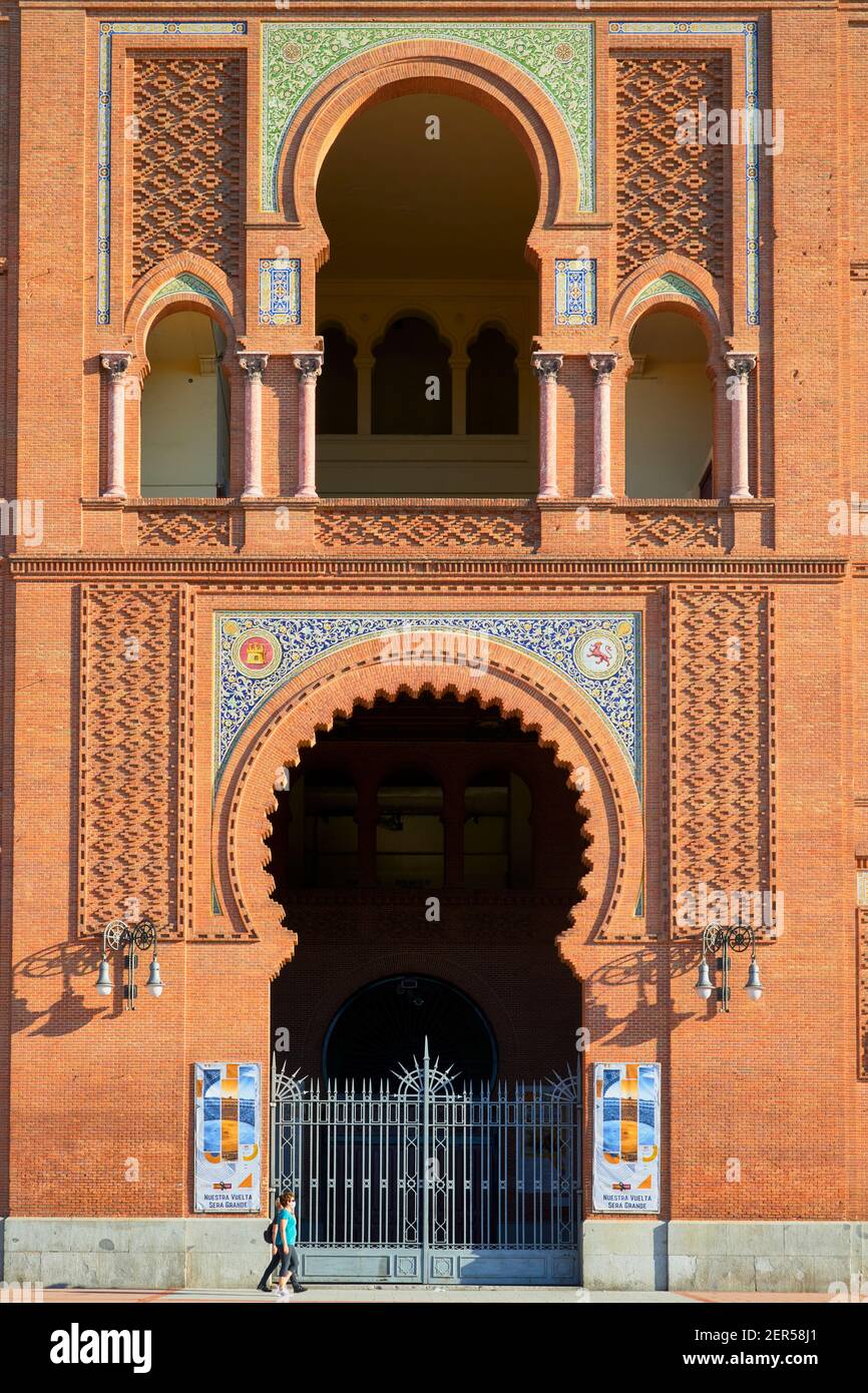 Plaza de Toros de las Ventas (Las Ventas Bullfight Stadium), Madrid, Spanien Stockfoto