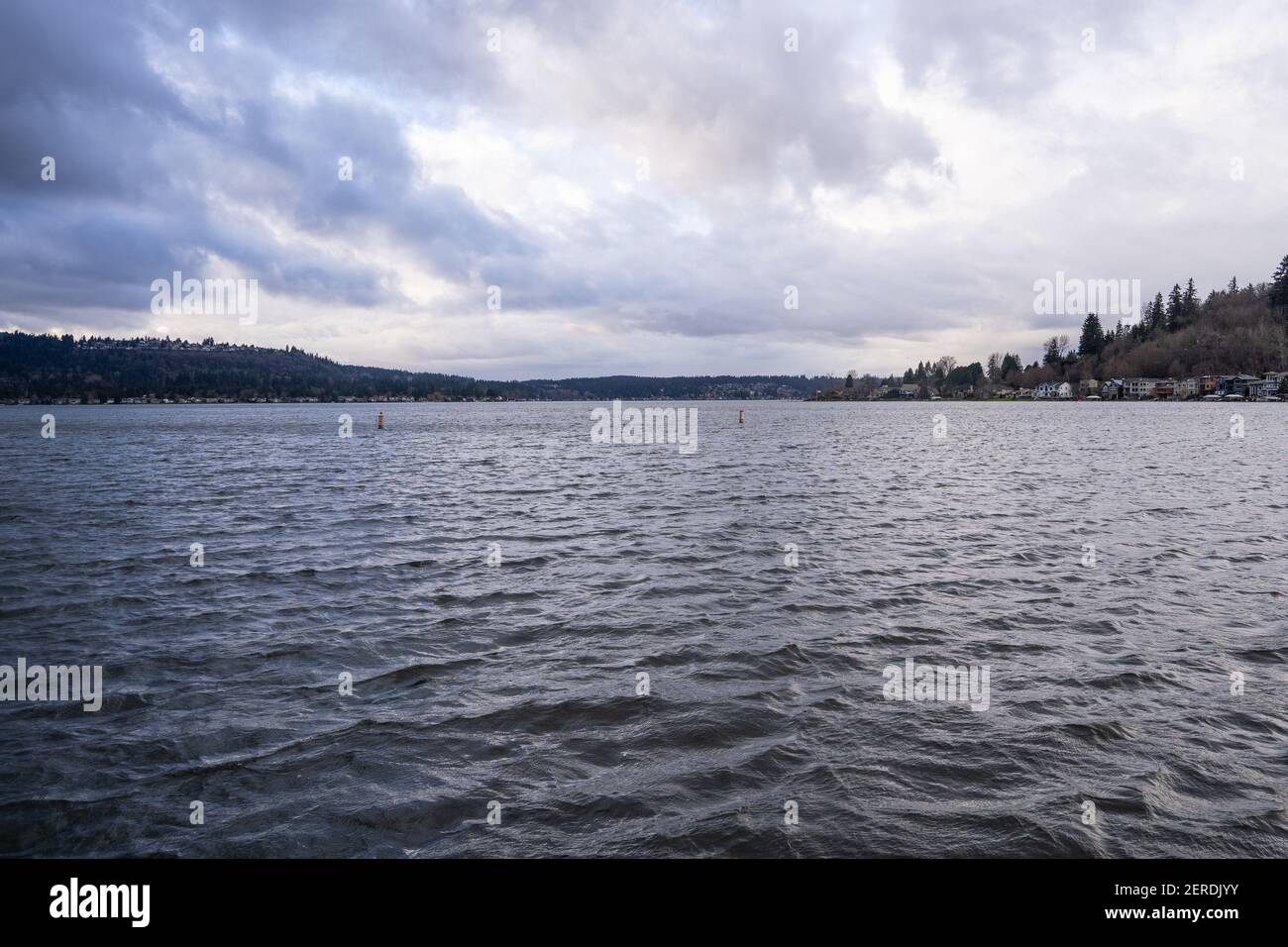 Lake Sammamish State Park ist ein Park am südlichen Ende des Lake Sammamish, in King County, Washington, USA. Der Park wird vom was verwaltet Stockfoto
