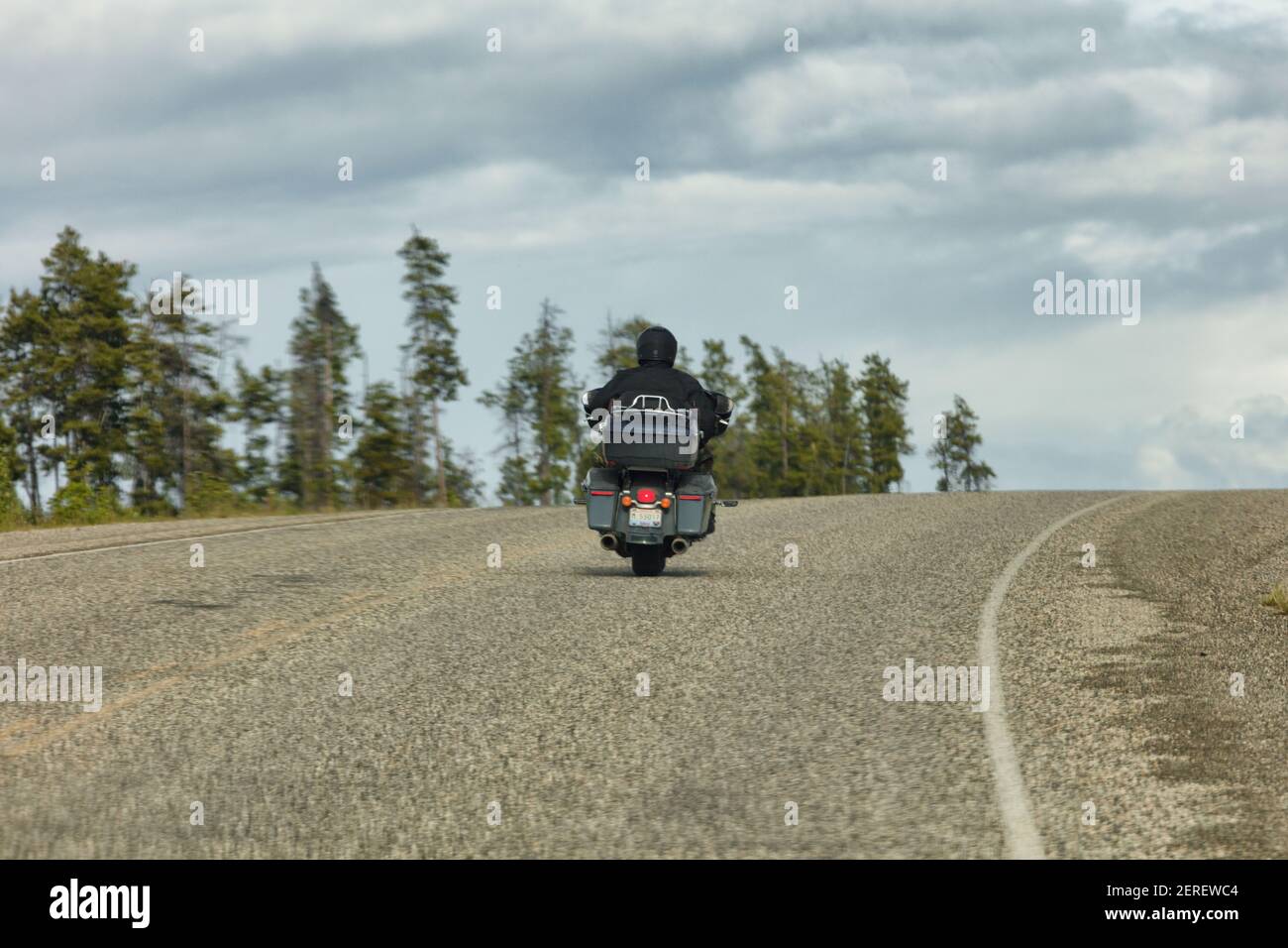 Der James Dalton Highway. Stockfoto