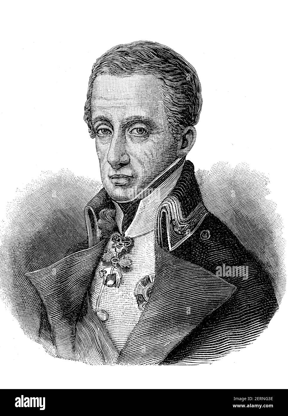 Charles X Philippe, Charles X Philippe (geb. 9. Oktober 1757; † 6. November 1836) des Hauses Bourbon war König von Frankreich von 1824-1830. Er war der Stockfoto