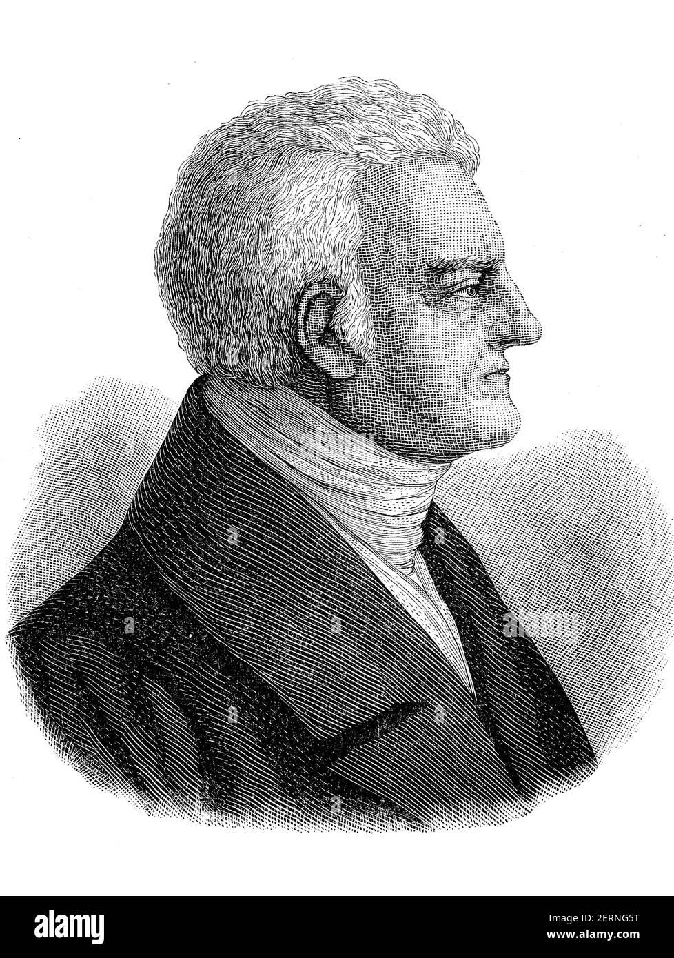 'Carl August von Sachsen-Weimar-Eisenach, Karl August von Sachsen-Weimar-Eisenach, (* 3. September 1757; † 14. Juni 1828 ) war ab 1 ein deutscher Fürst Stockfoto