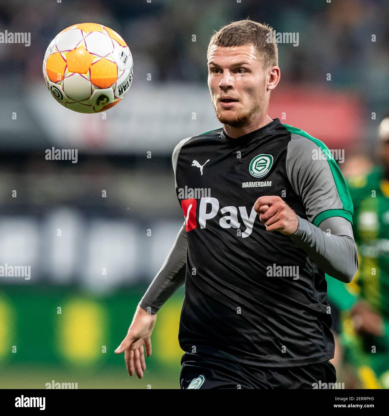 Den Haag Ado Groningen Fussball Saison 2018 2019 Eredivisie Cars Jeans Stadion 06 10 2018 Groninger Spieler Django Warmerdam Foto Von Pro Shots Sipa Usa Stockfotografie Alamy