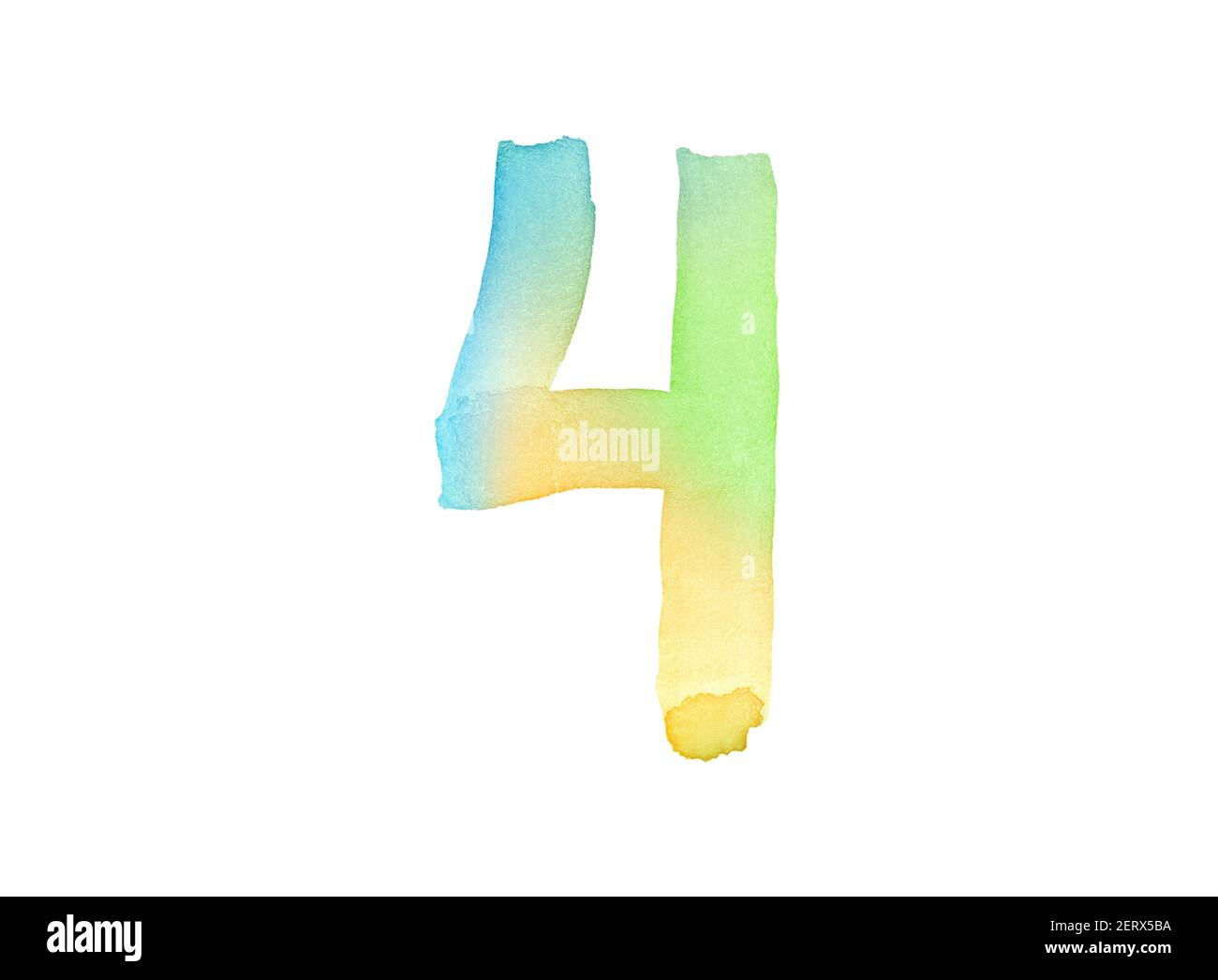 4 Typography Font Letter Type Stockfotos Und Bilder Kaufen Alamy